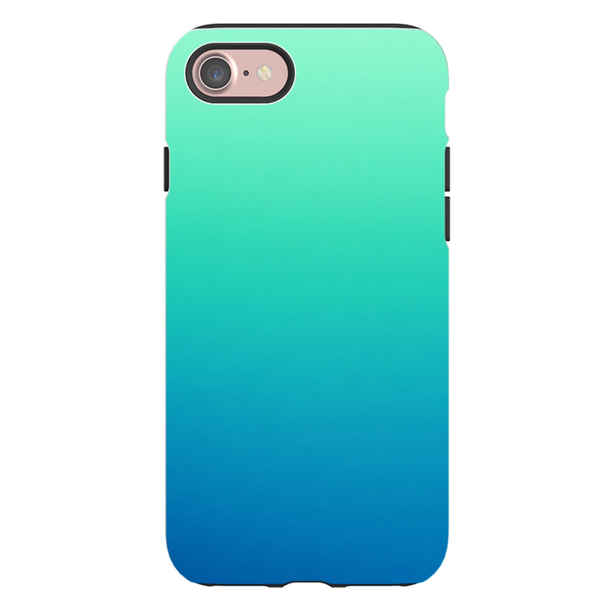 iPhone Tough Case - Teal Ombre