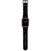 Black Cosmos Apple Watch Strap