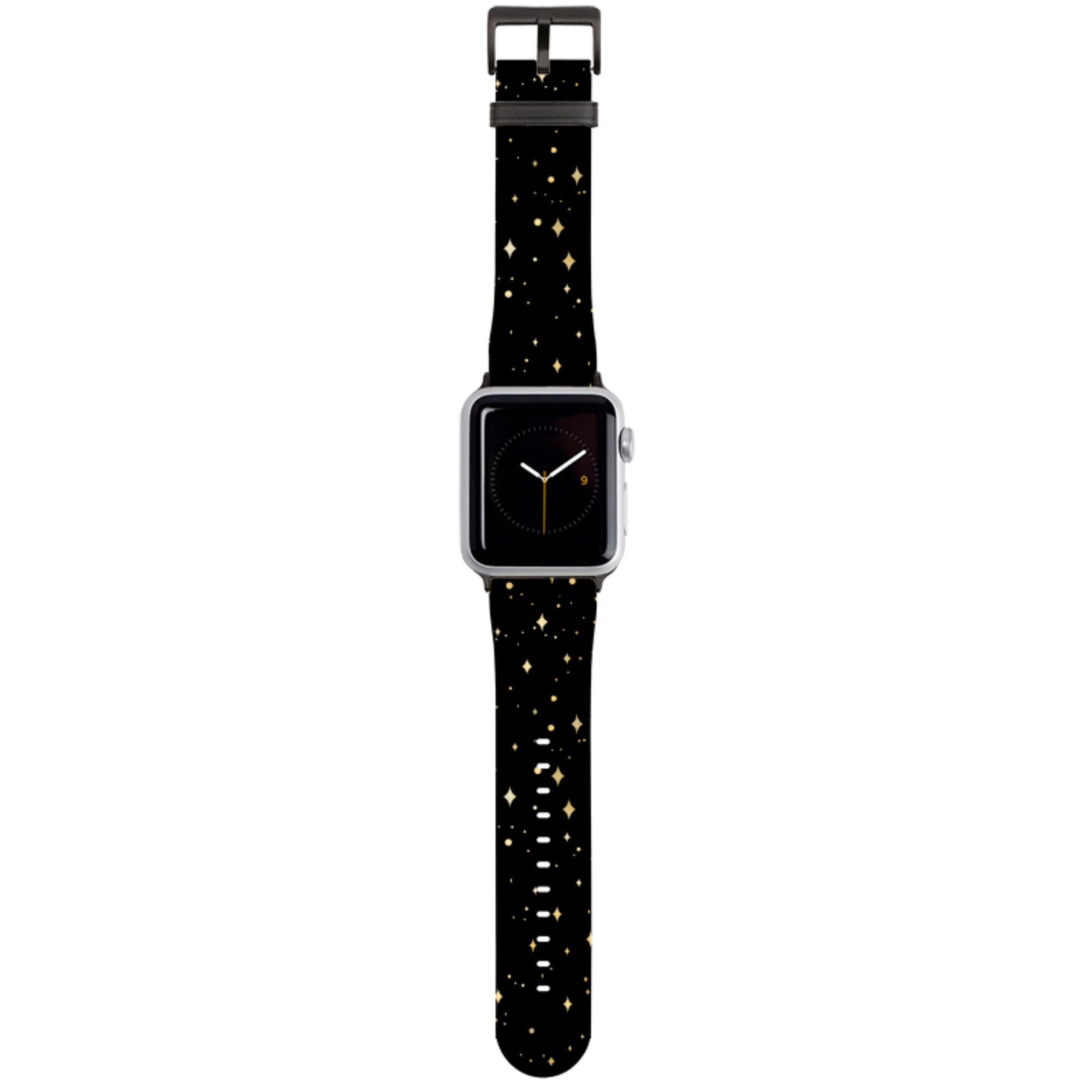Black Cosmos Apple Watch Strap