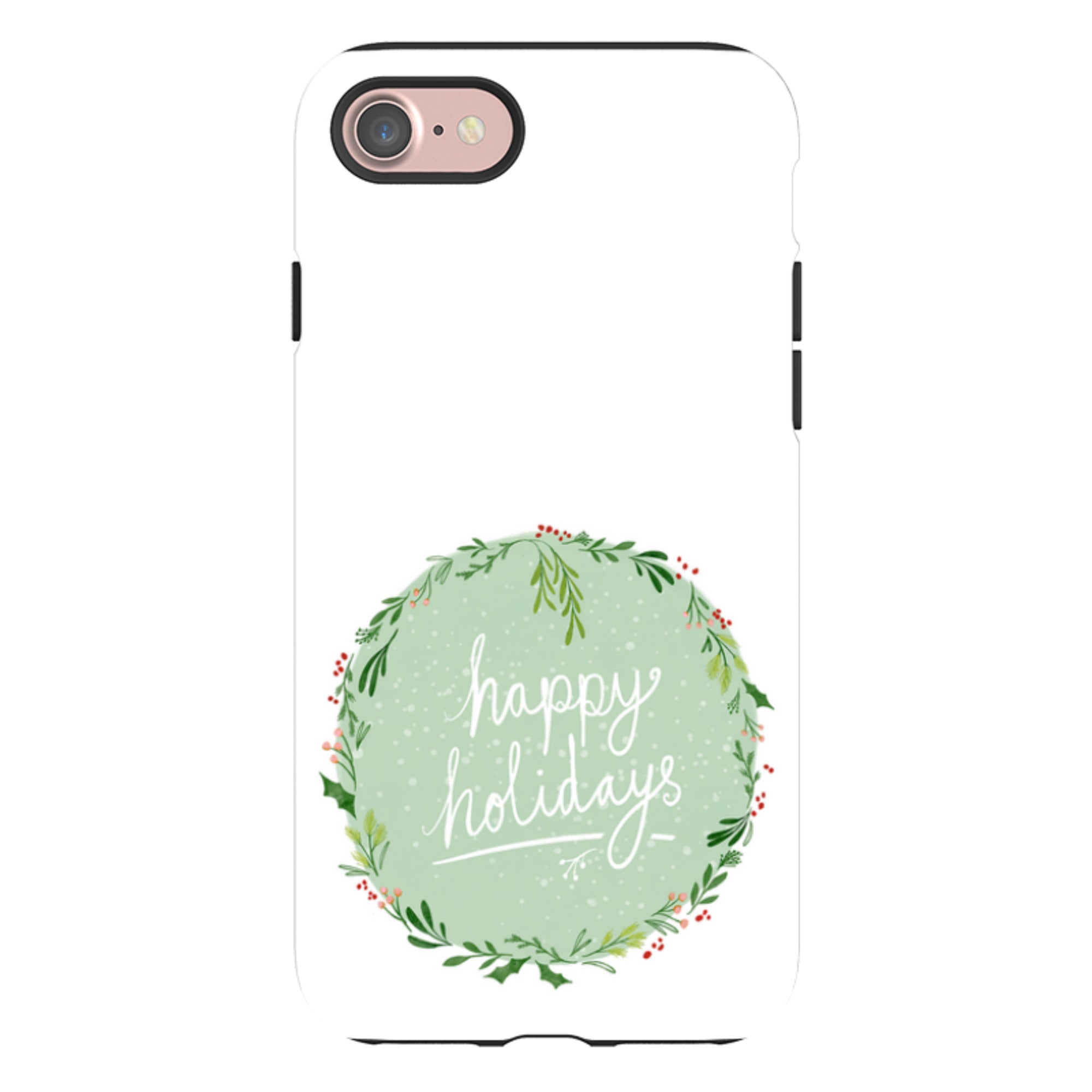 iPhone Tough Case - Happy Holidays By Katherine Quinn