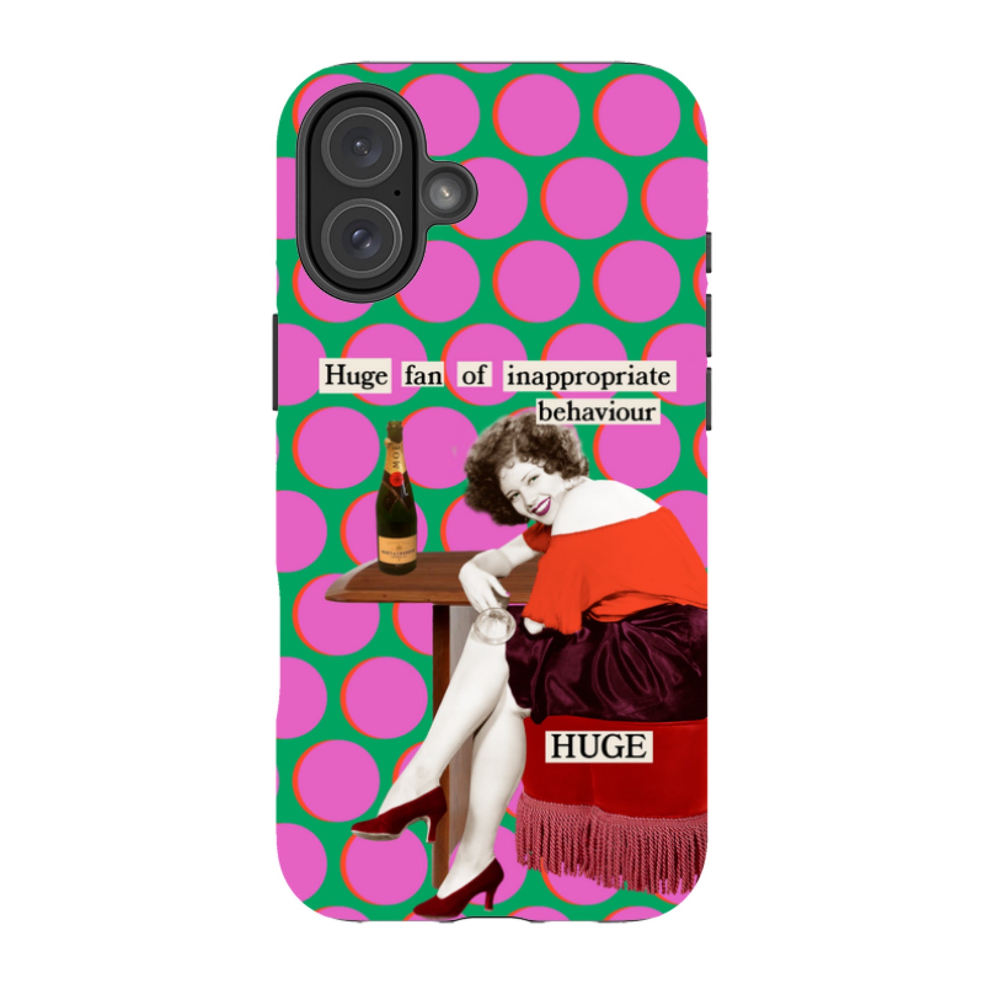 iPhone Tough Case - Inappropriate By Clare Jordan