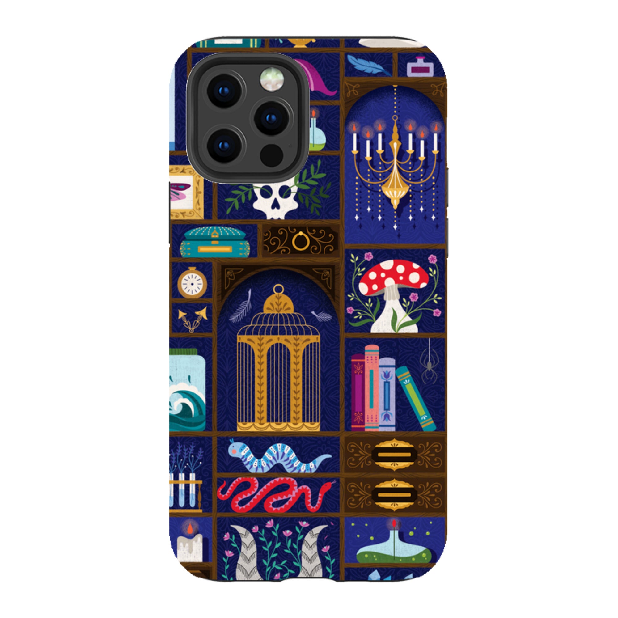 iPhone Tough Case - Cabinet Of Curiosities By Jenny Zemanek