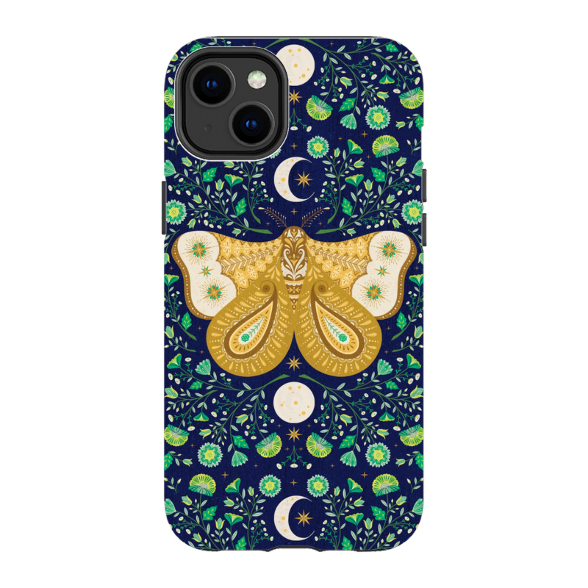 iPhone Tough Case - Moth By Jenny Zemanek