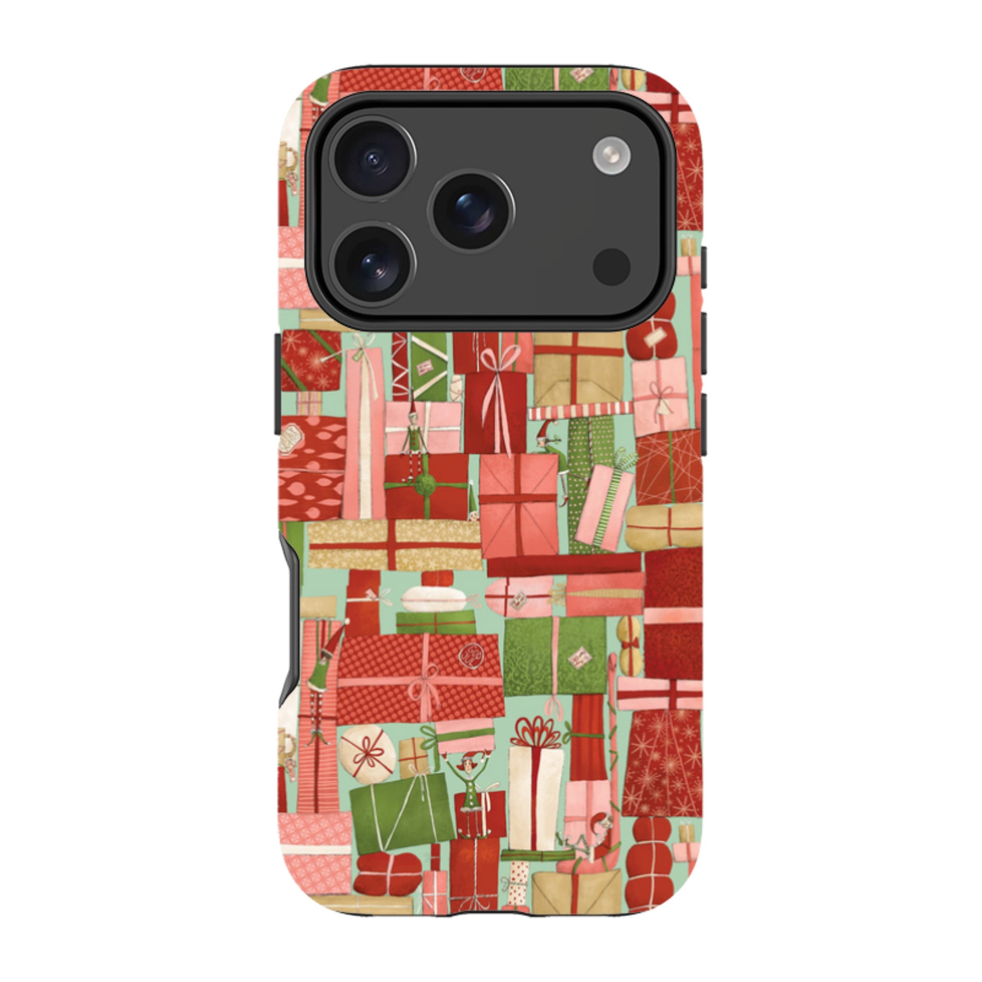 iPhone MagSafe Tough Case - Santas Helpers By Maja Lindberg