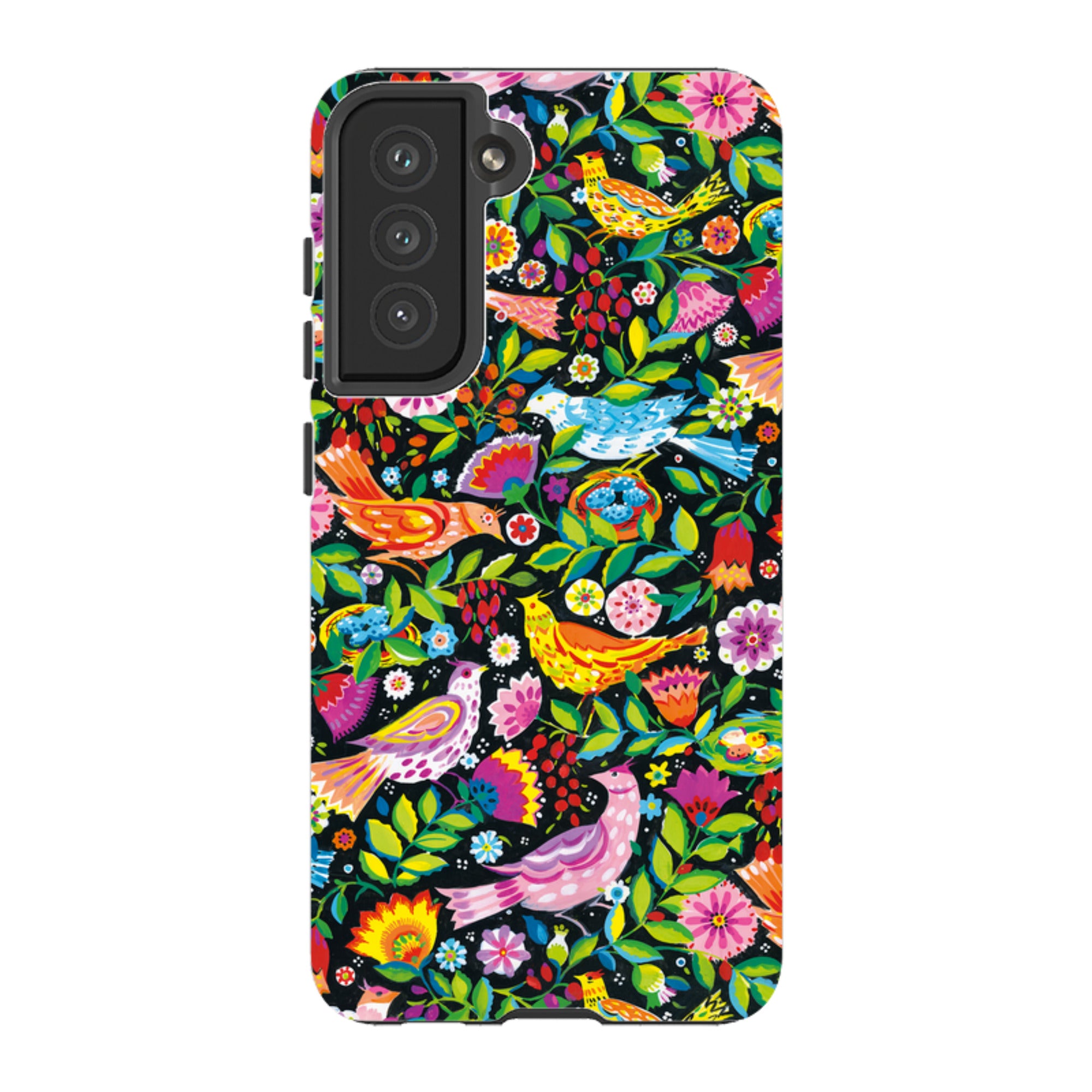 Samsung Tough Case - Folk Birds By Sarah Campbell