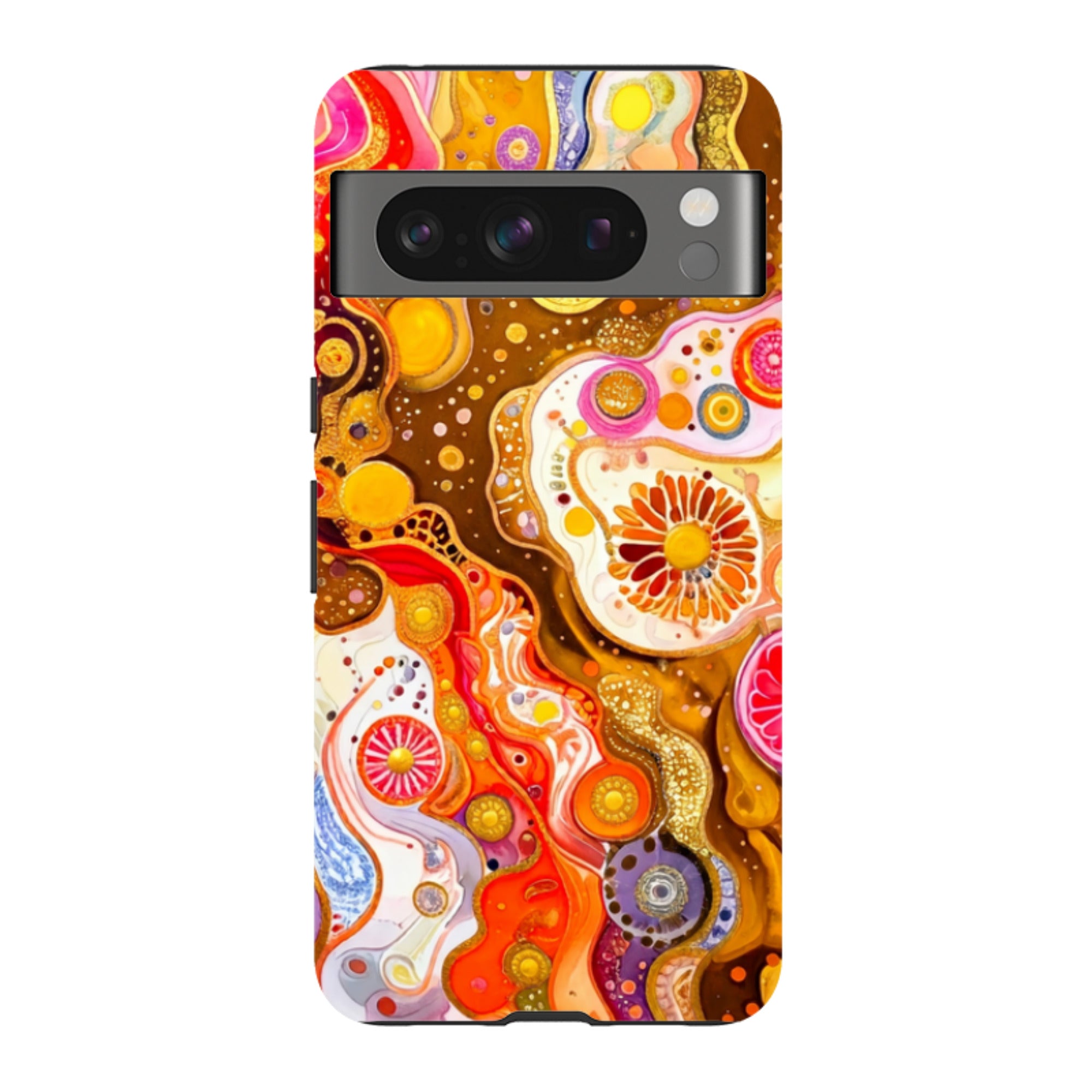Google Tough Case - Fire Marble