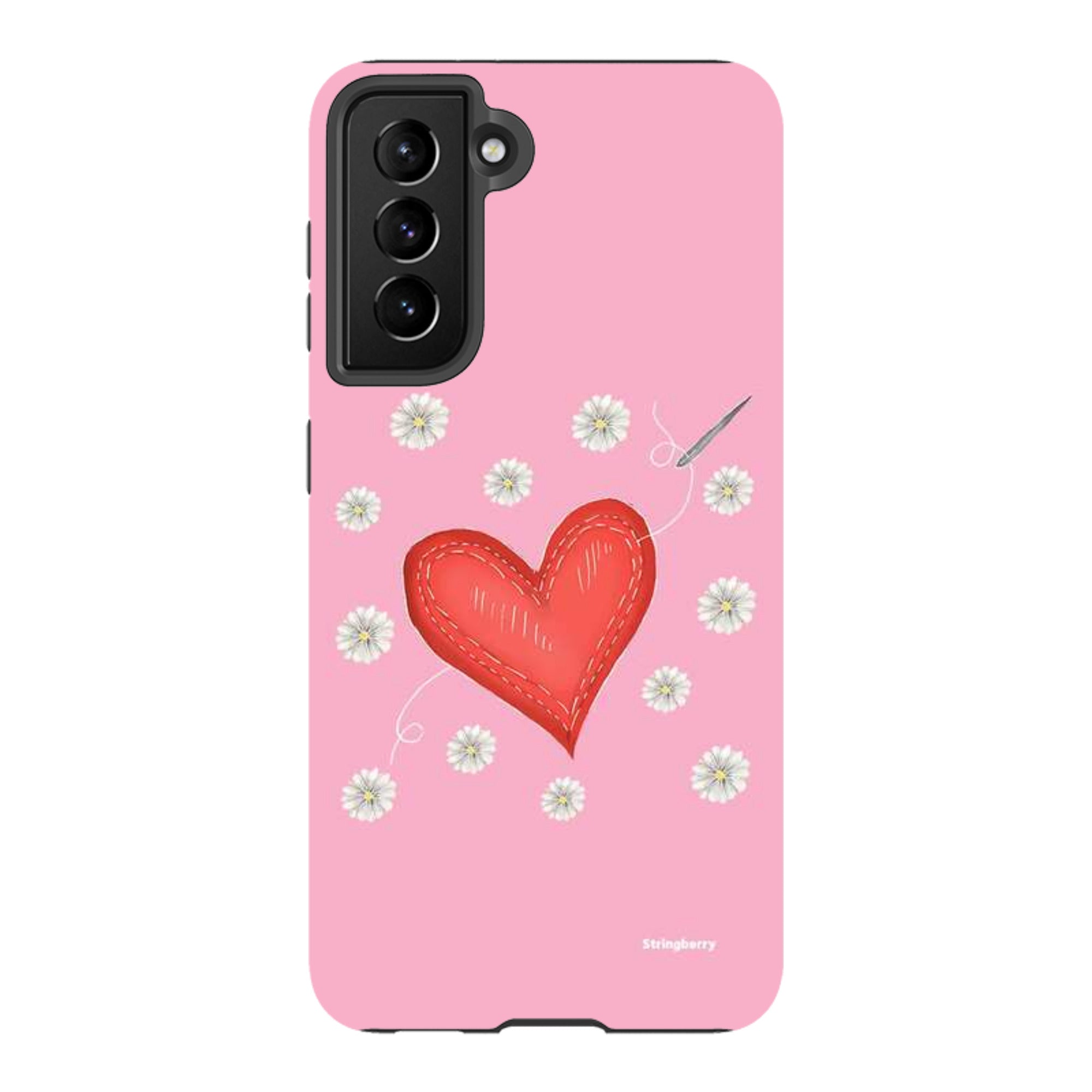 Samsung Tough Case - Love Heart Sewing By Catherine Rowe