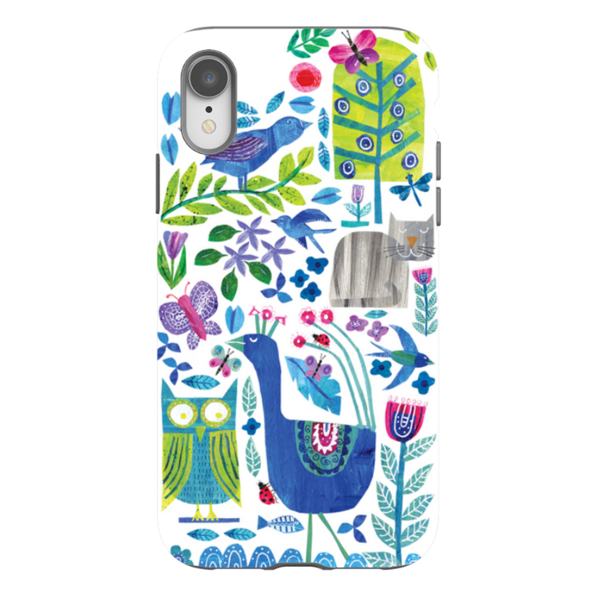 iPhone Tough Case - Back Garden By Tracey English