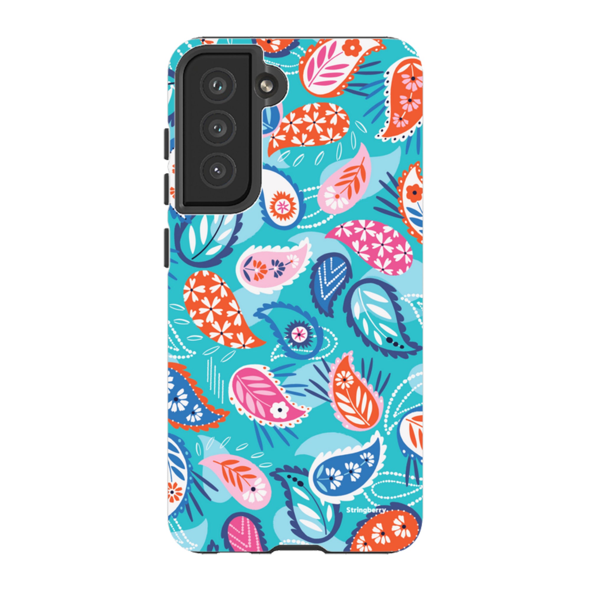 Samsung Tough Case - Paisley Blue By Ali Brookes