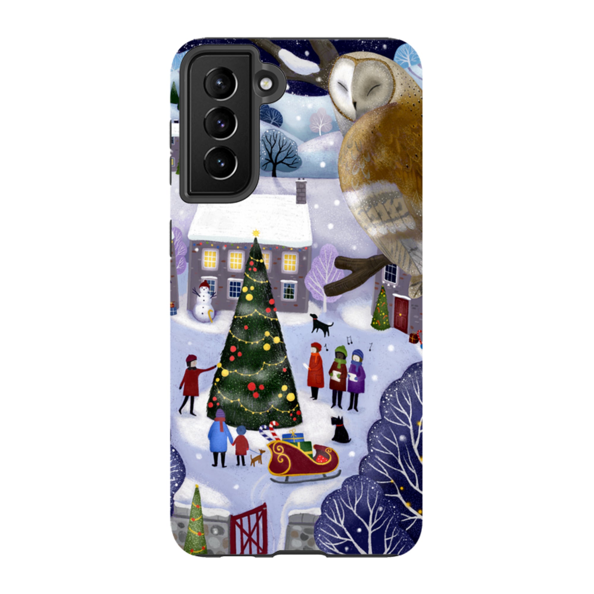 Samsung Tough Case - Advent Owl By Bex Parkin