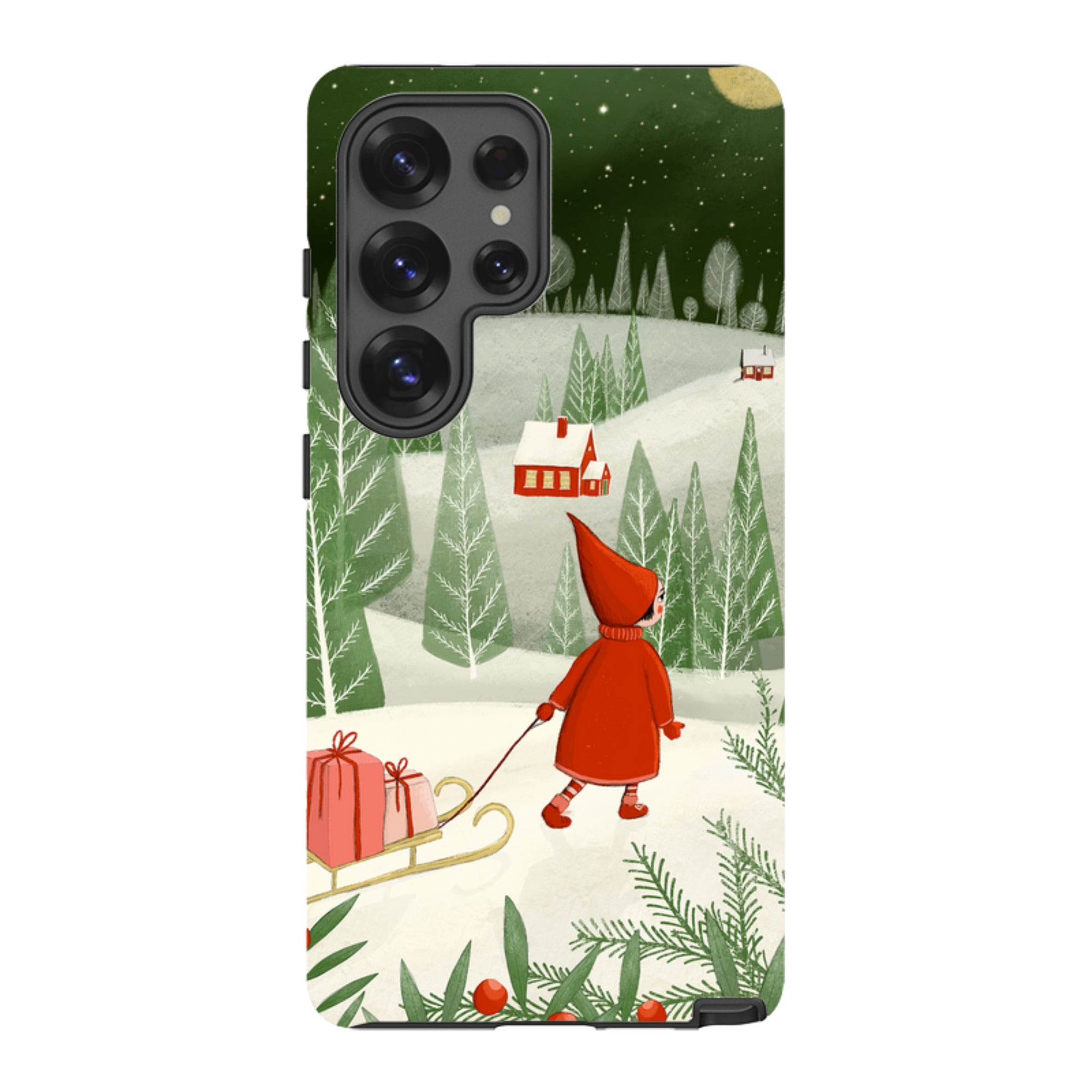 Samsung Tough Case - Christmas Night By Maja Lindberg