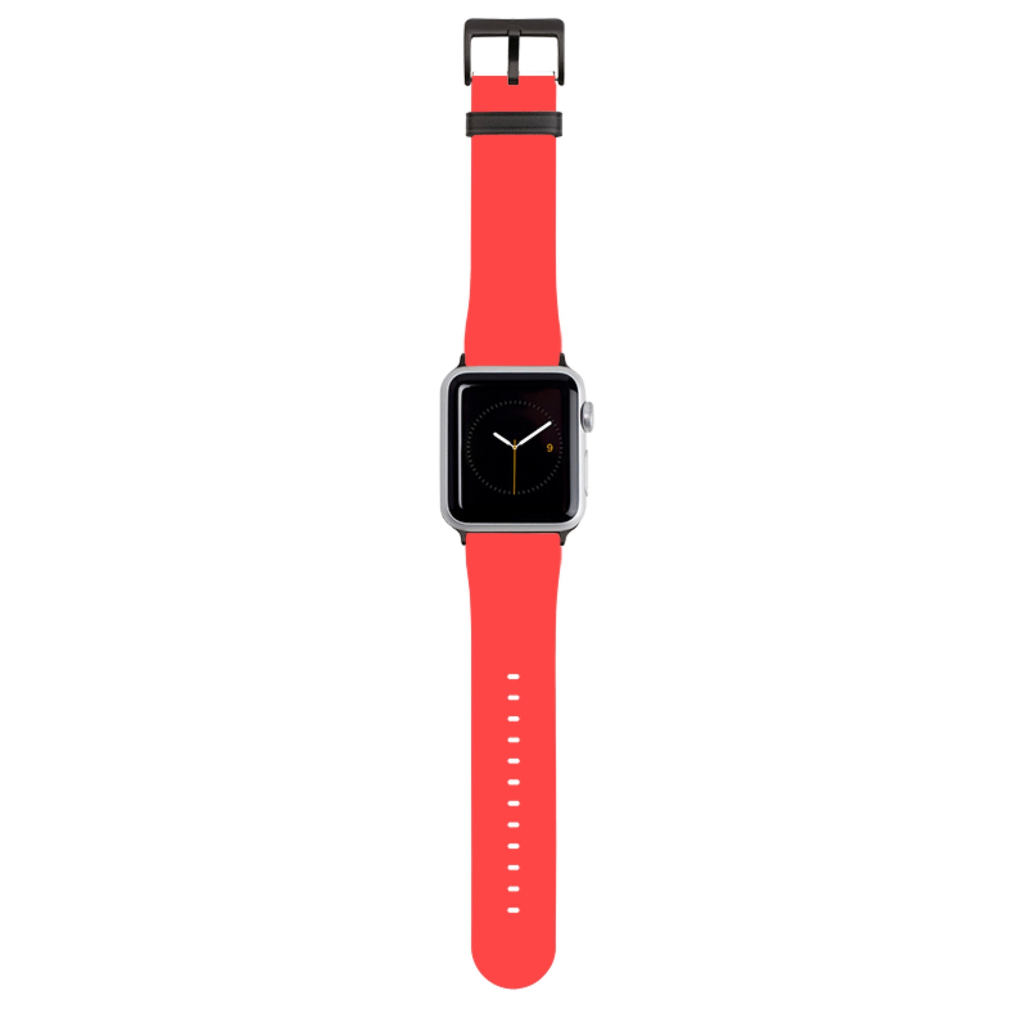 Zurich Red Apple Watch Strap