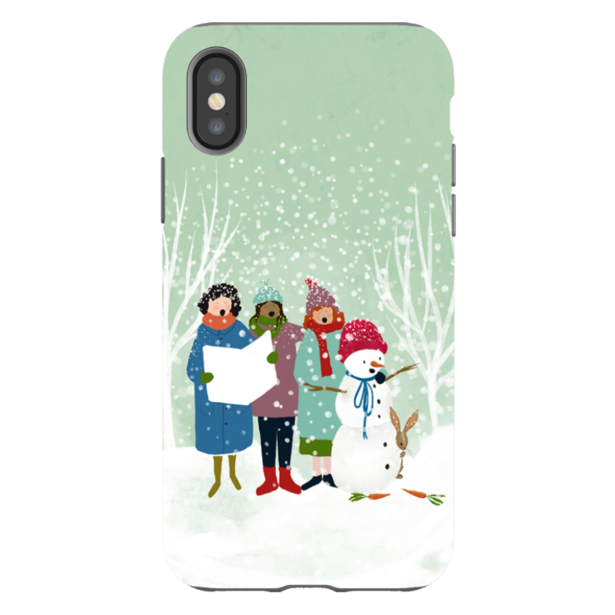 iPhone Tough Case - Card Singers 3 By Katherine Quinn