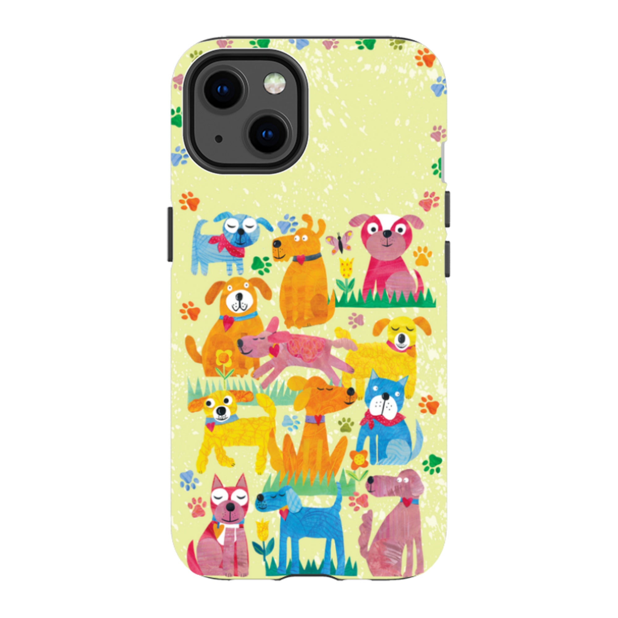 iPhone MagSafe Tough Case - Dogs in the park By Tracey English