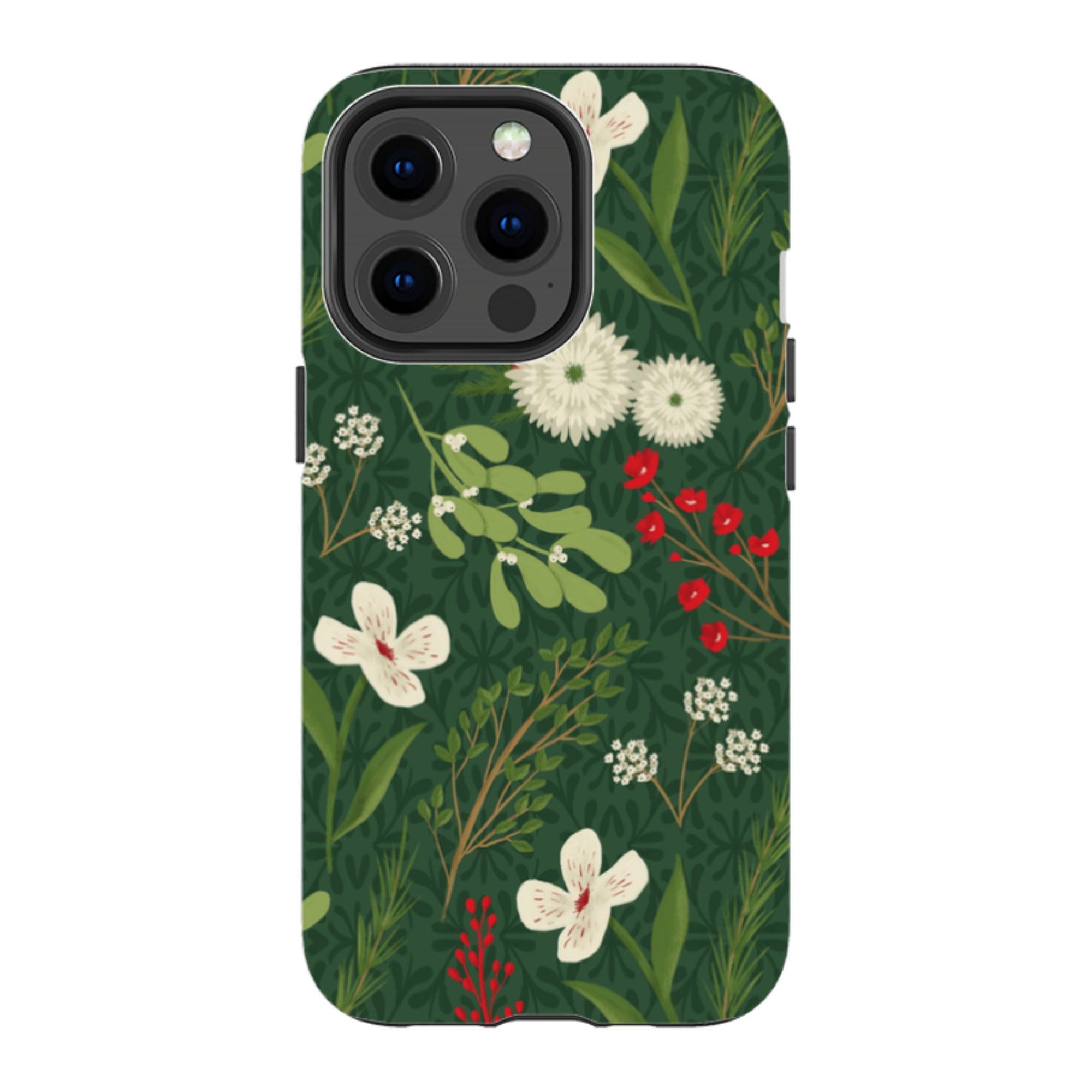 iPhone MagSafe Tough Case - Holiday Foliage By Abby Jacobs