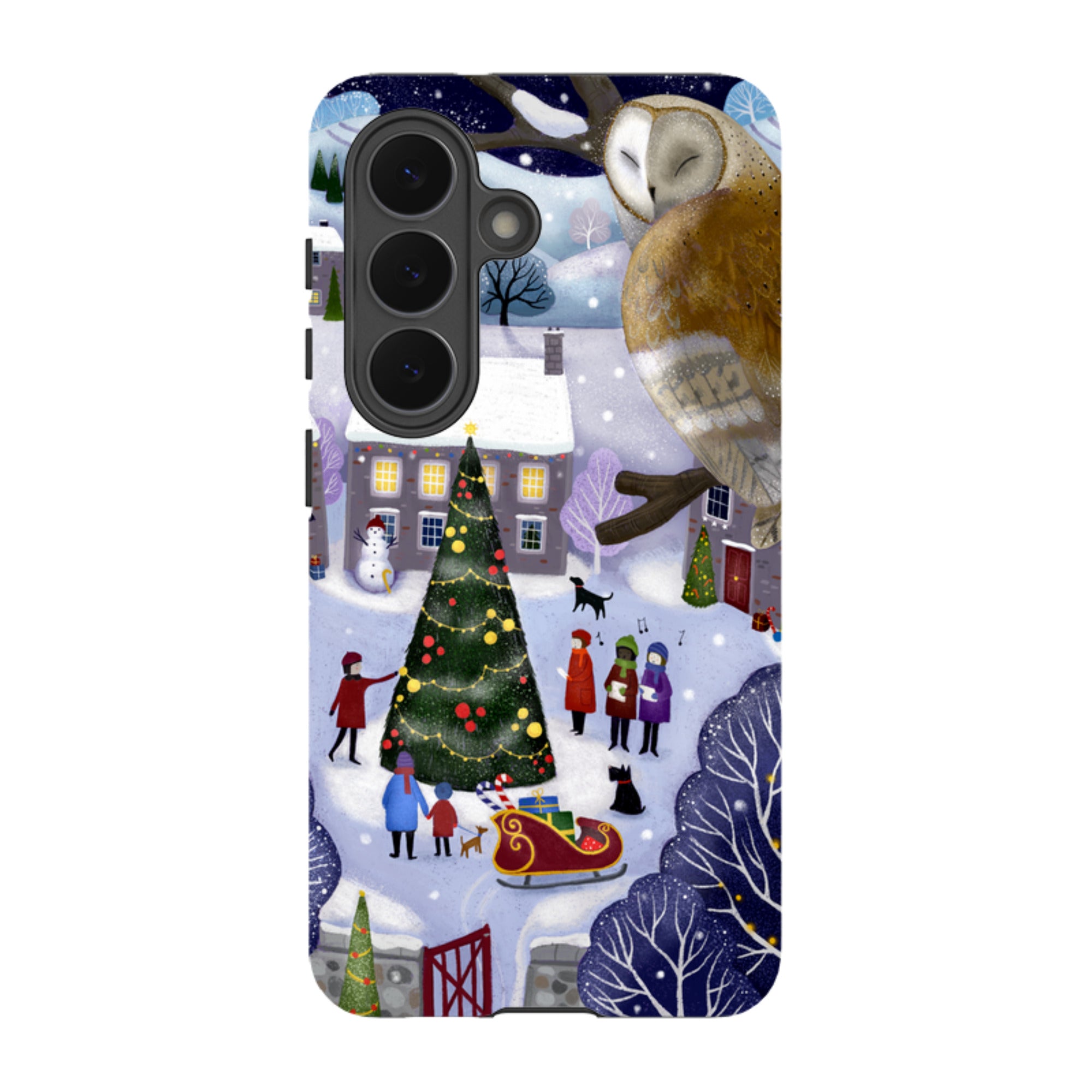 Samsung Tough Case - Advent Owl By Bex Parkin