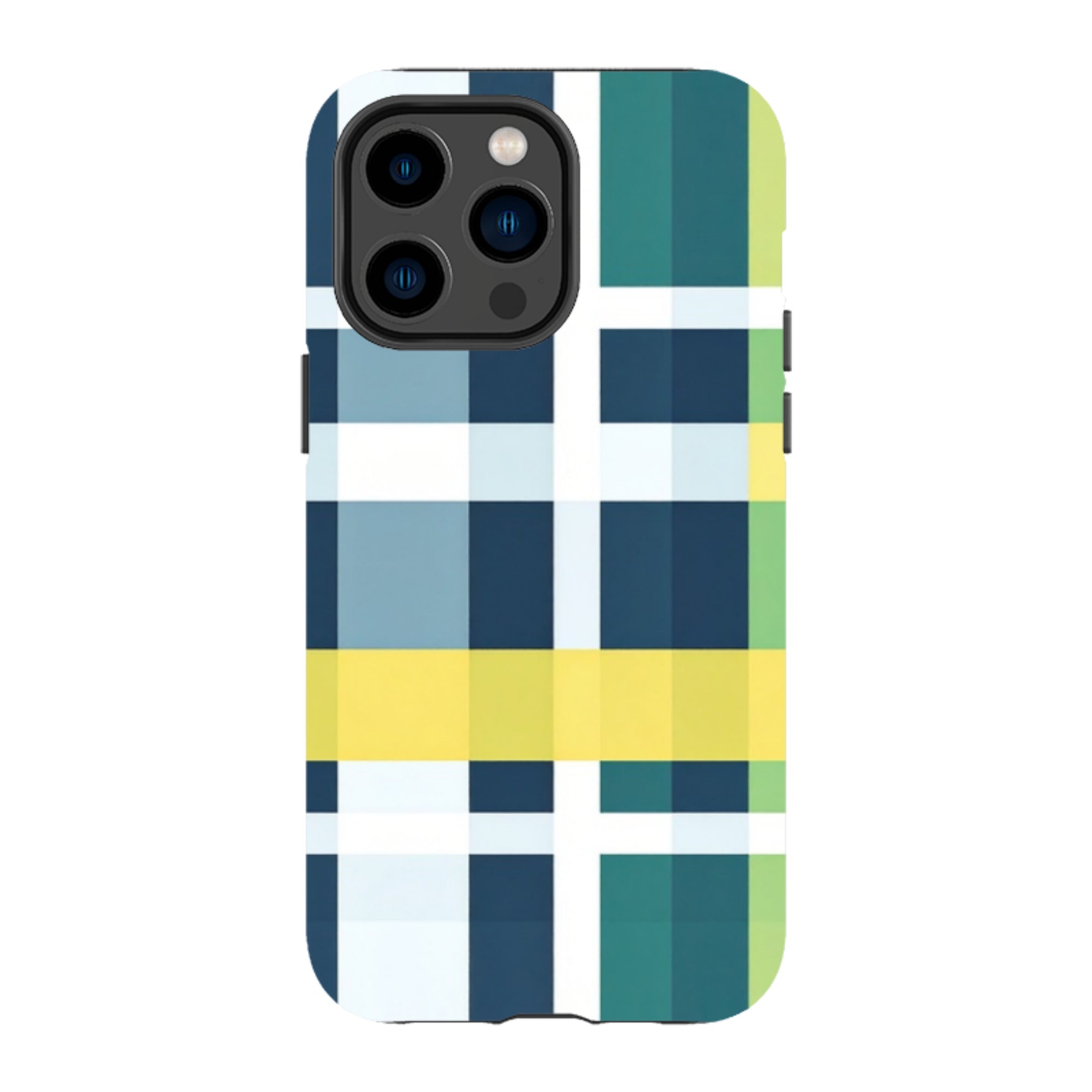 iPhone MagSafe Tough Case - Forest Gingham