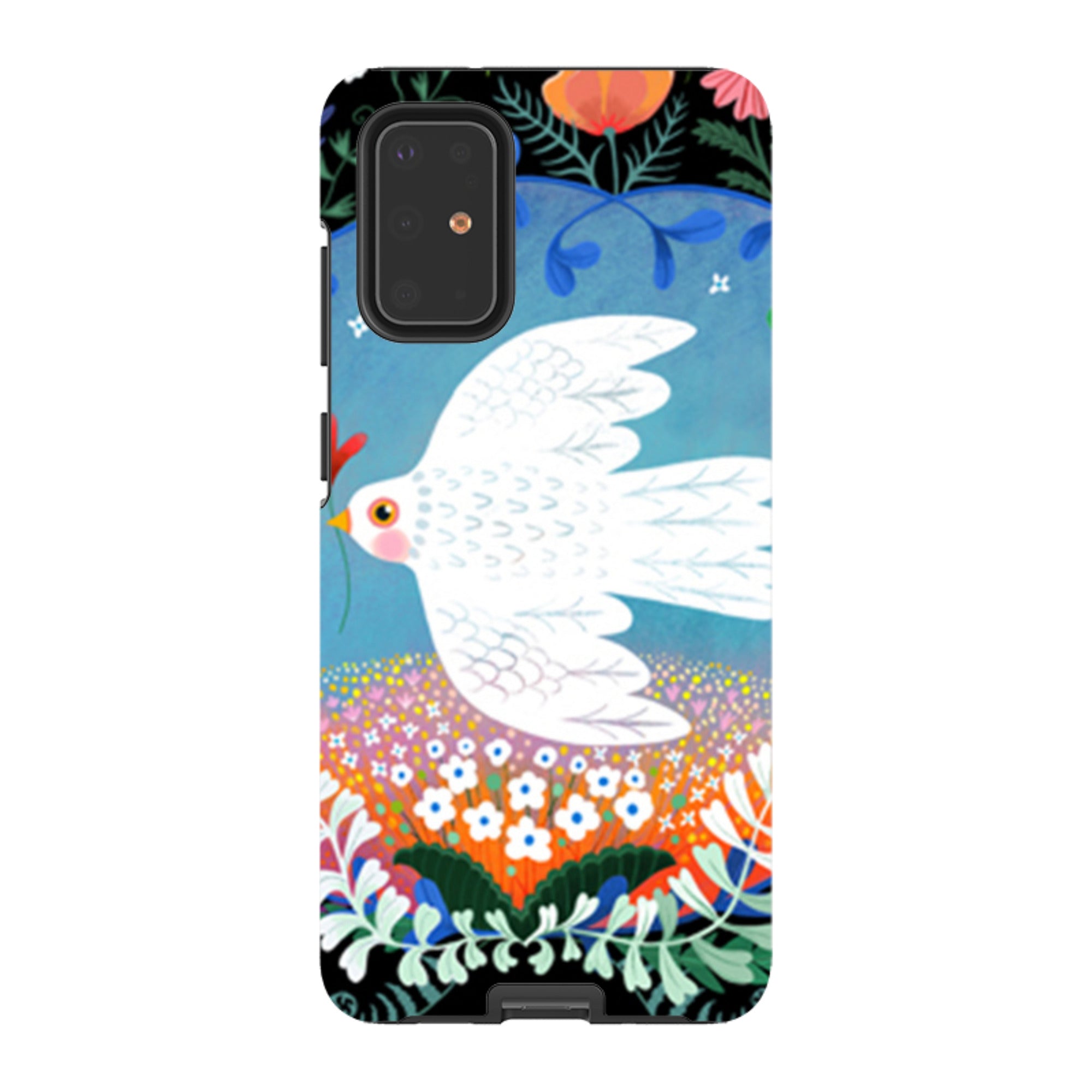 Samsung Tough Case - Peacebird By Mia Underwood