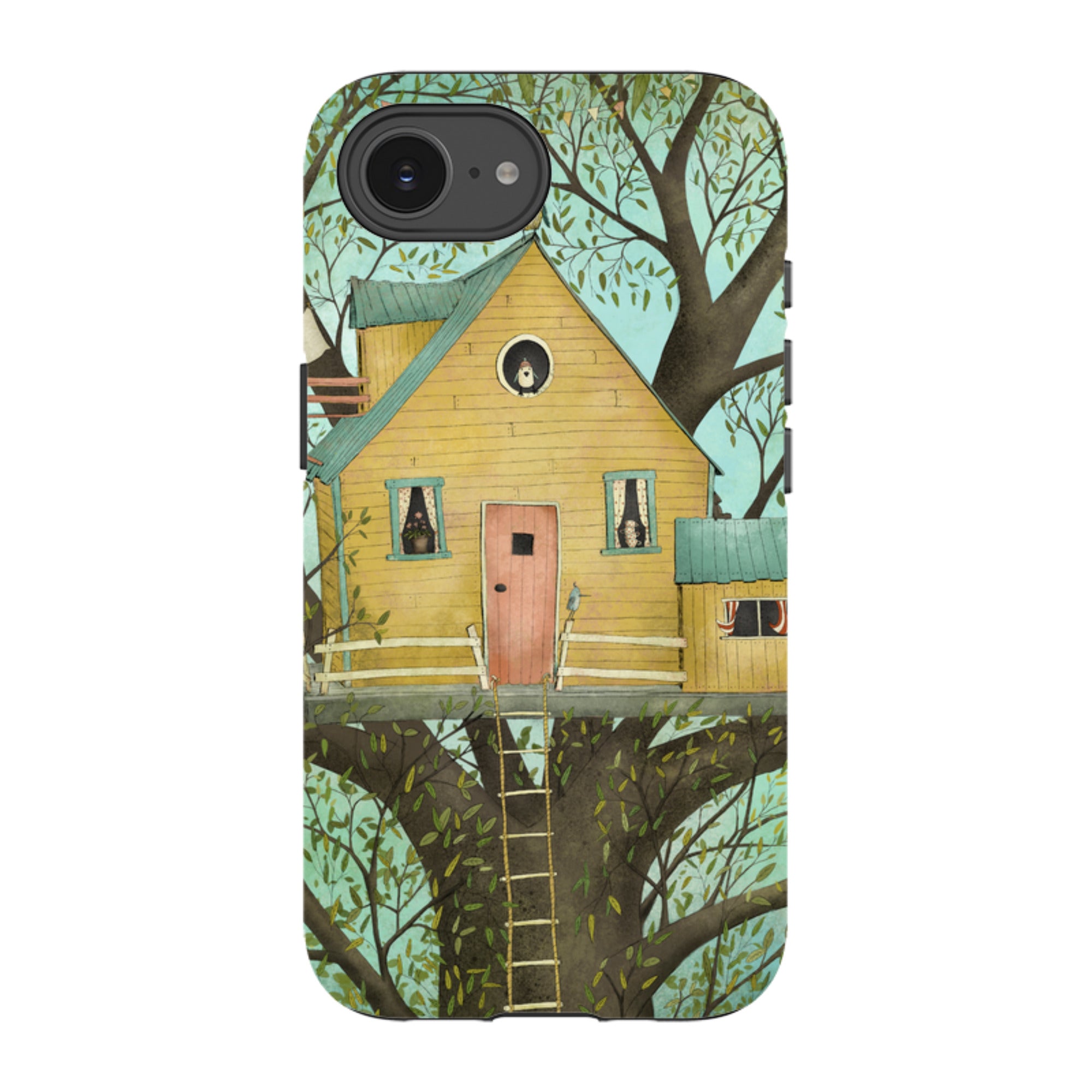 iPhone Tough Case - Tree House By Maja Lindberg
