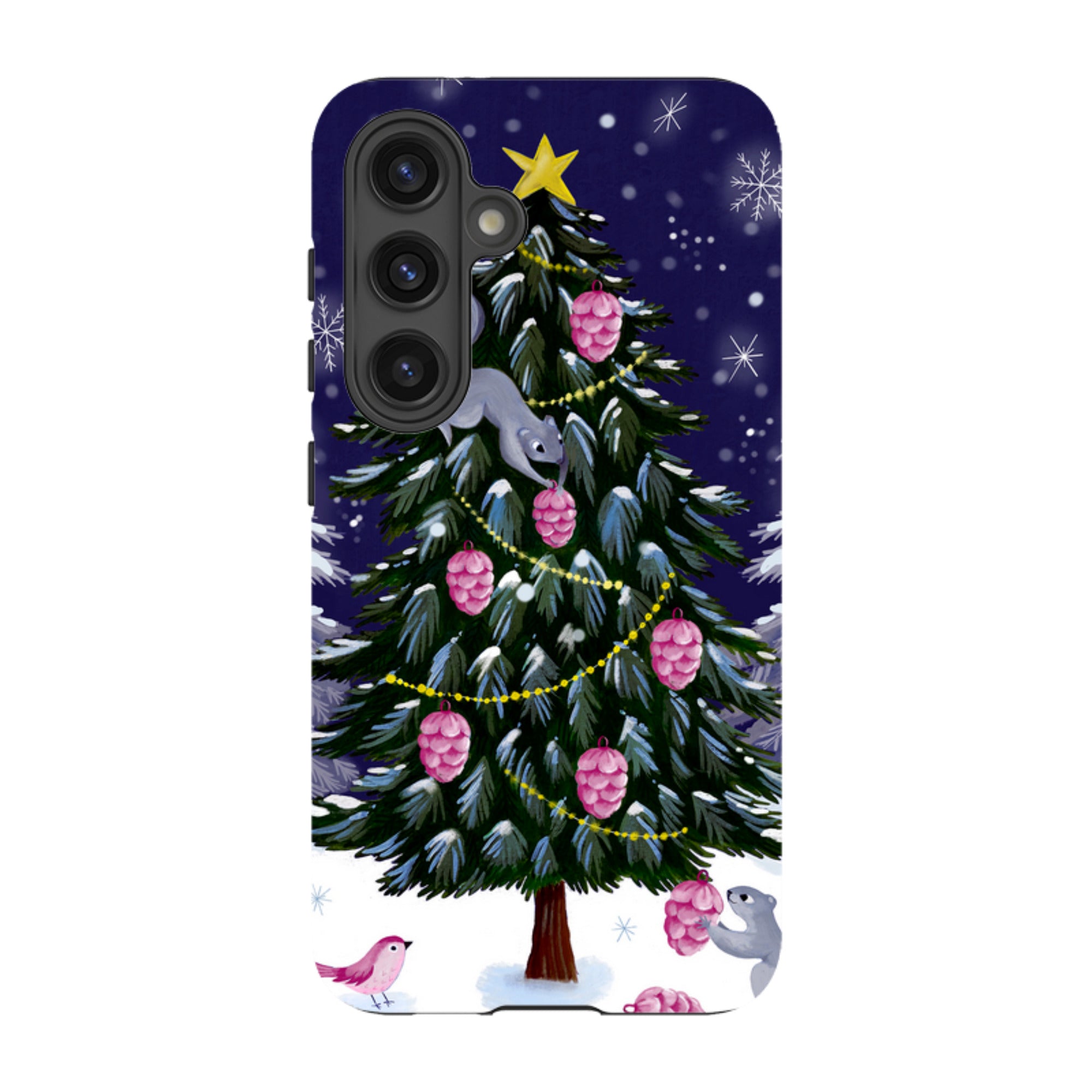 Samsung Tough Case - Squirrel Tree By Bex Parkin