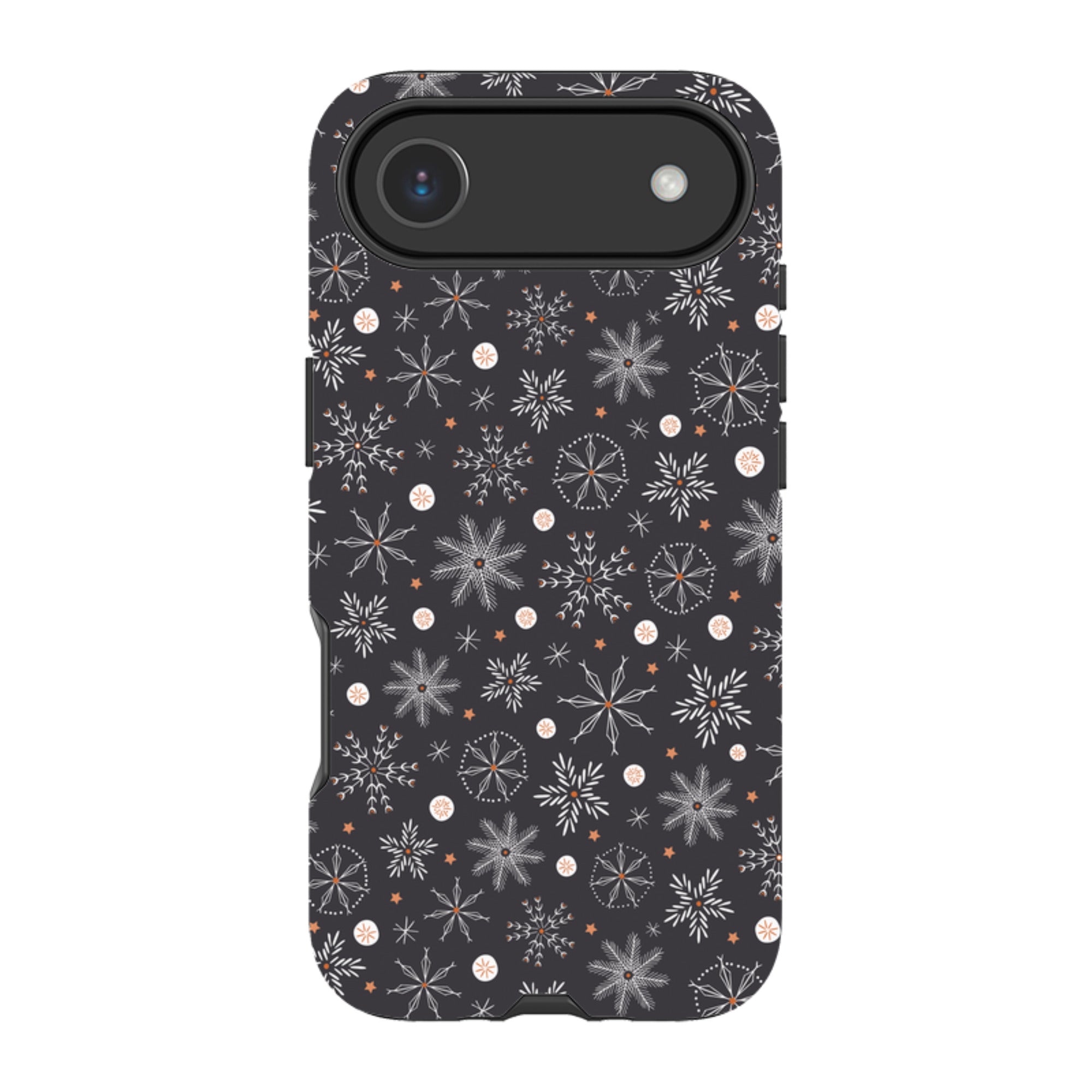 iPhone Tough Case - Christmas Snowflakes II By Ali Brookes