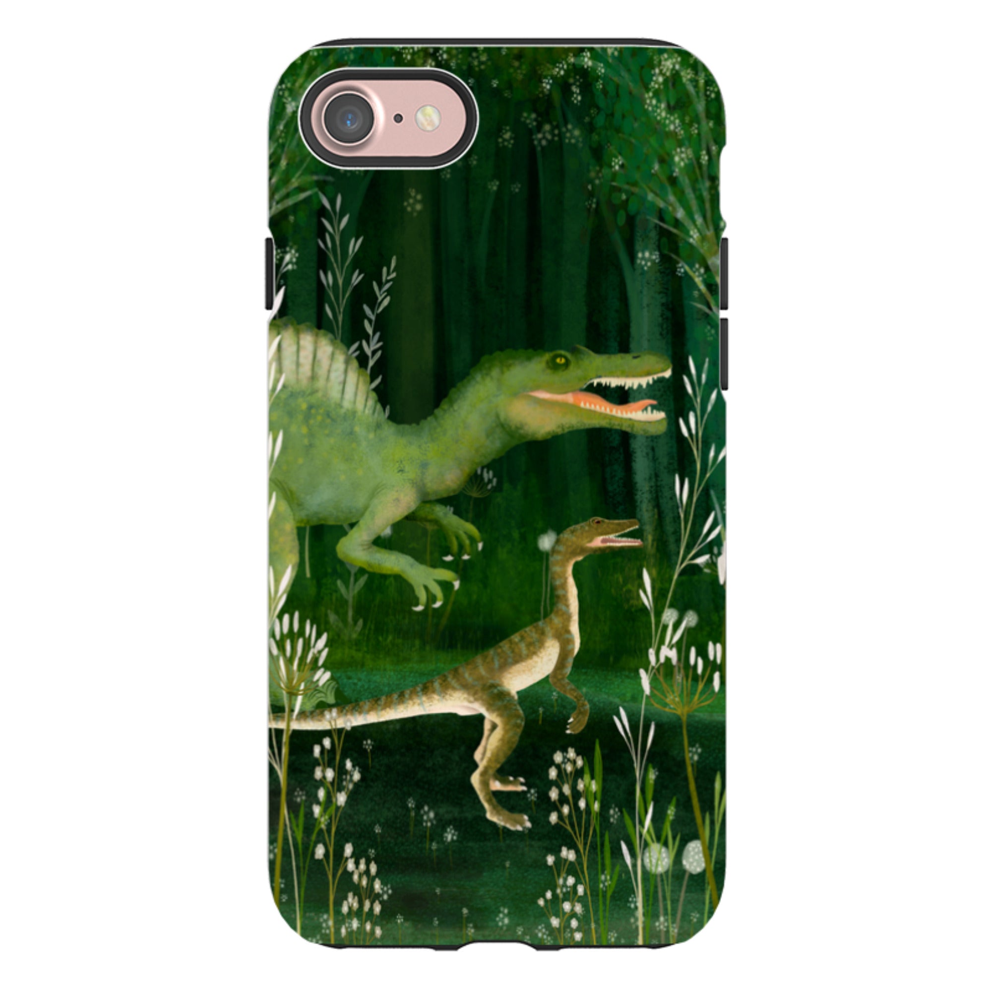 iPhone Tough Case - Dino Park II By Katherine Quinn