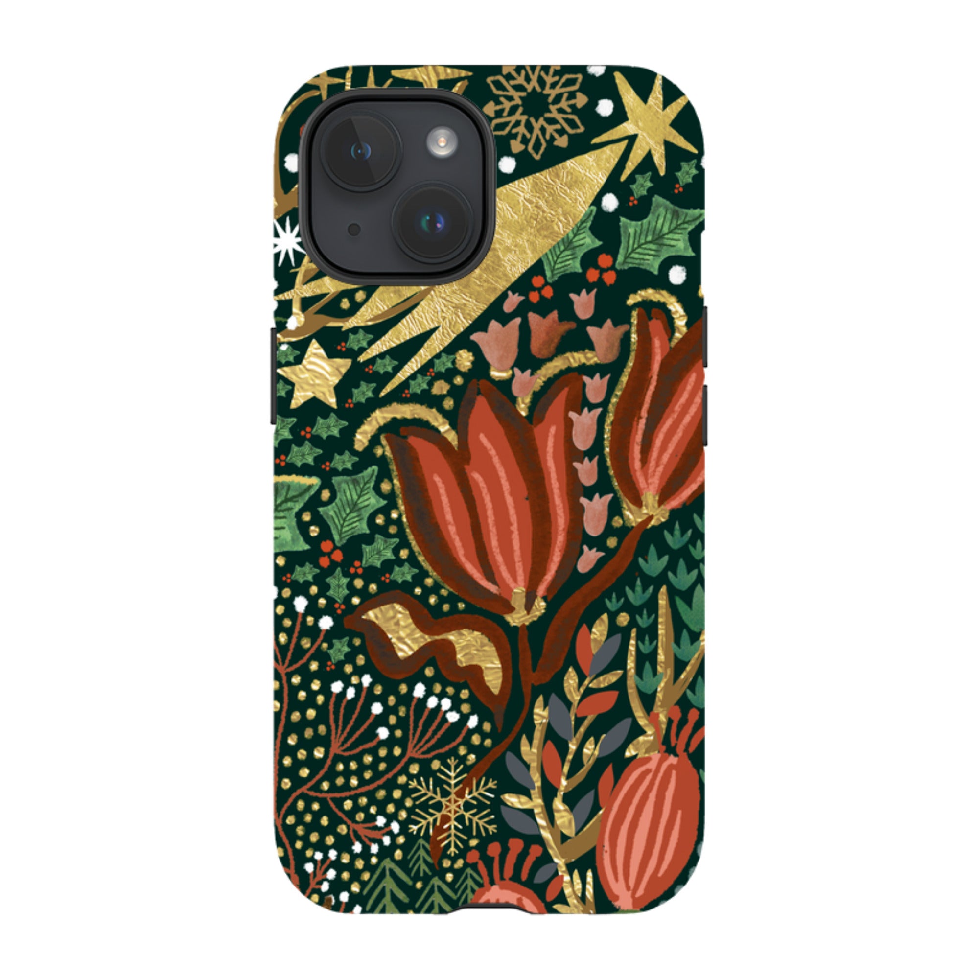 iPhone Tough Case - Winter Deer III By Emma Frances Grant
