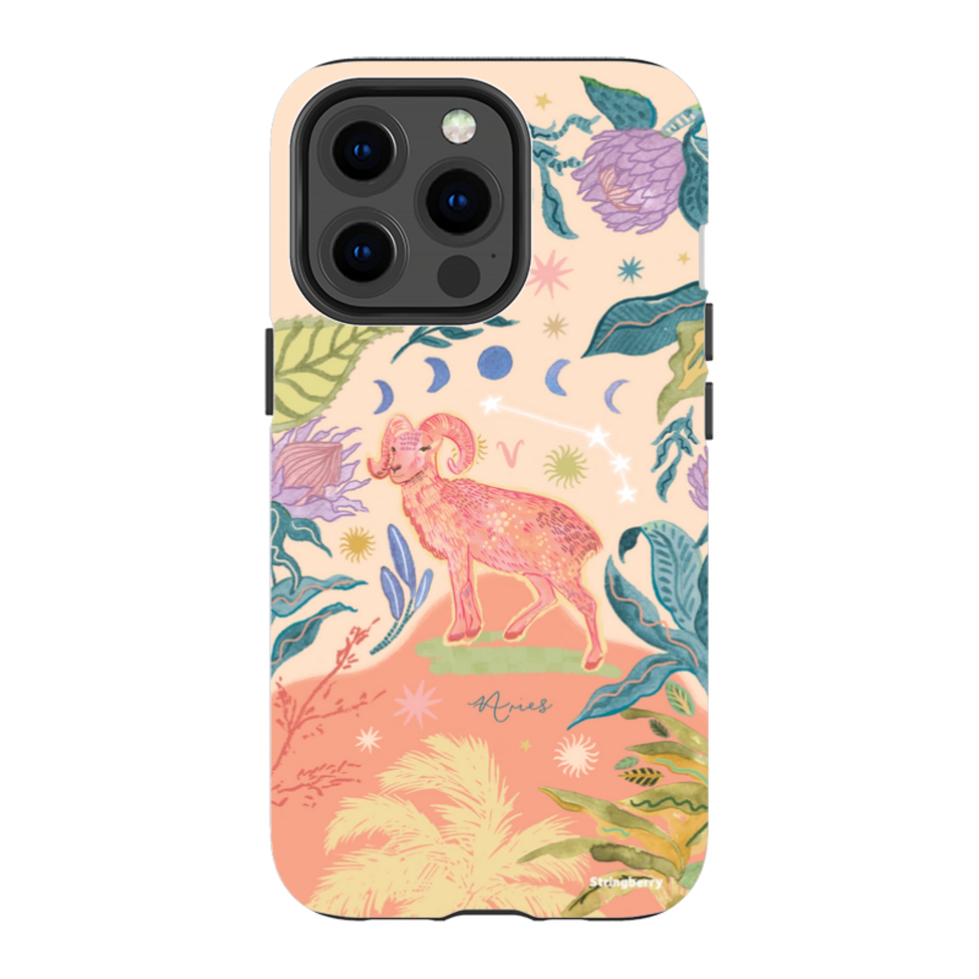iPhone Tough Case - Aries By Emma Frances Grant