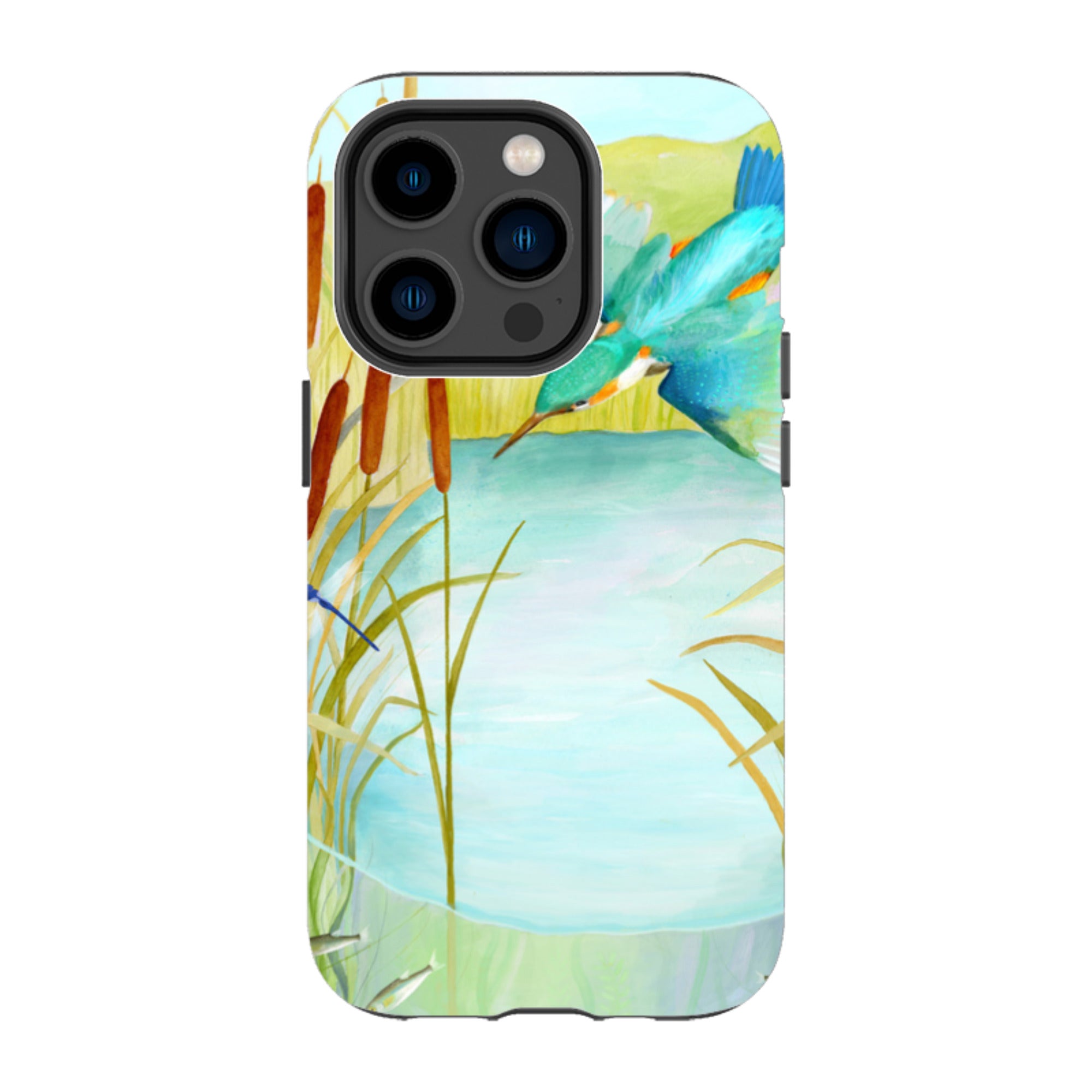 iPhone Tough Case - Kingfisher By Bex Parkin