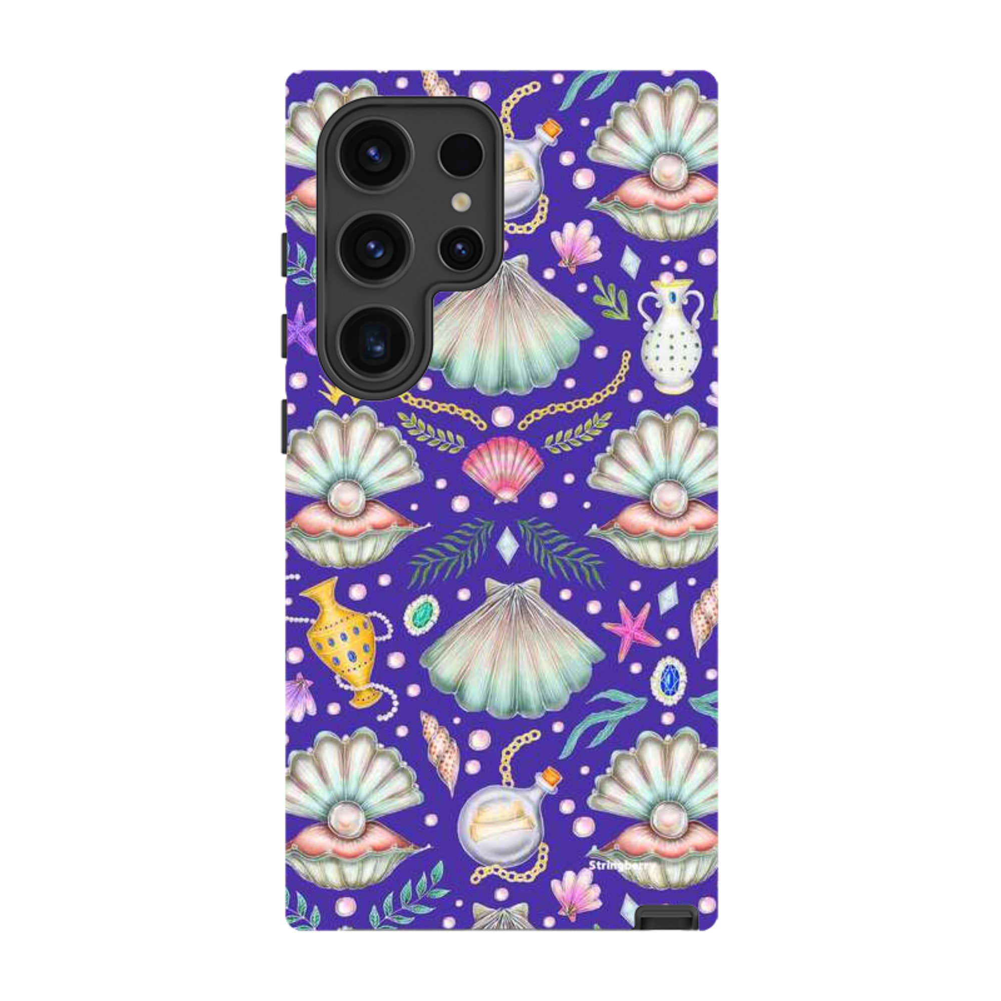 Samsung Tough Case - Pearl's Fantasy Indigo By Catherine Rowe