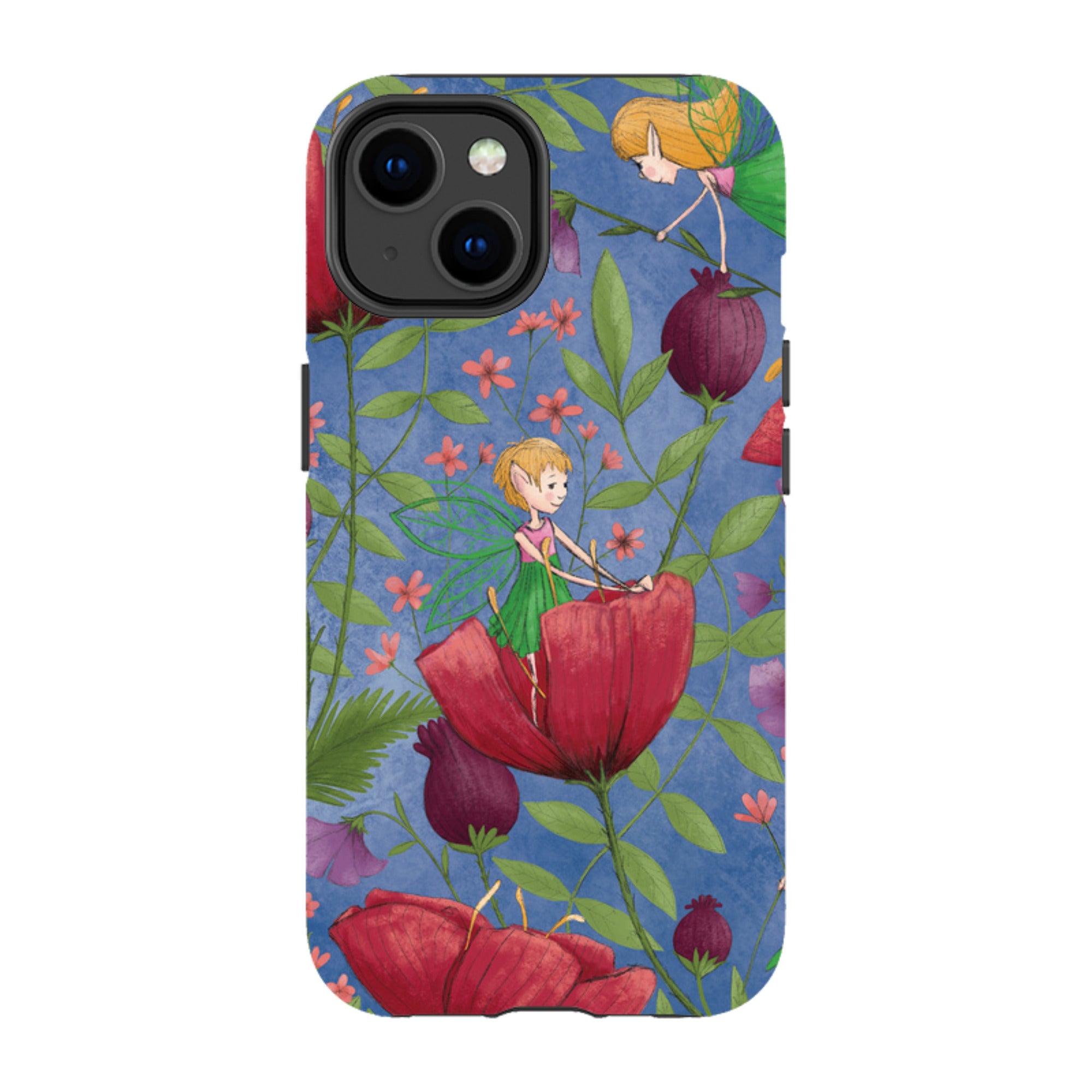 iPhone Tough Case - Fairies And Flowers By Maja Lindberg
