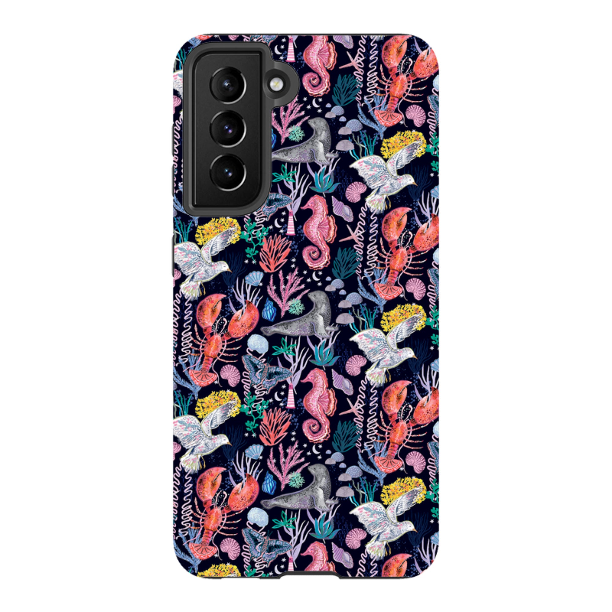 Samsung Tough  Case - Coastline Pattern A By Emma Frances Grant