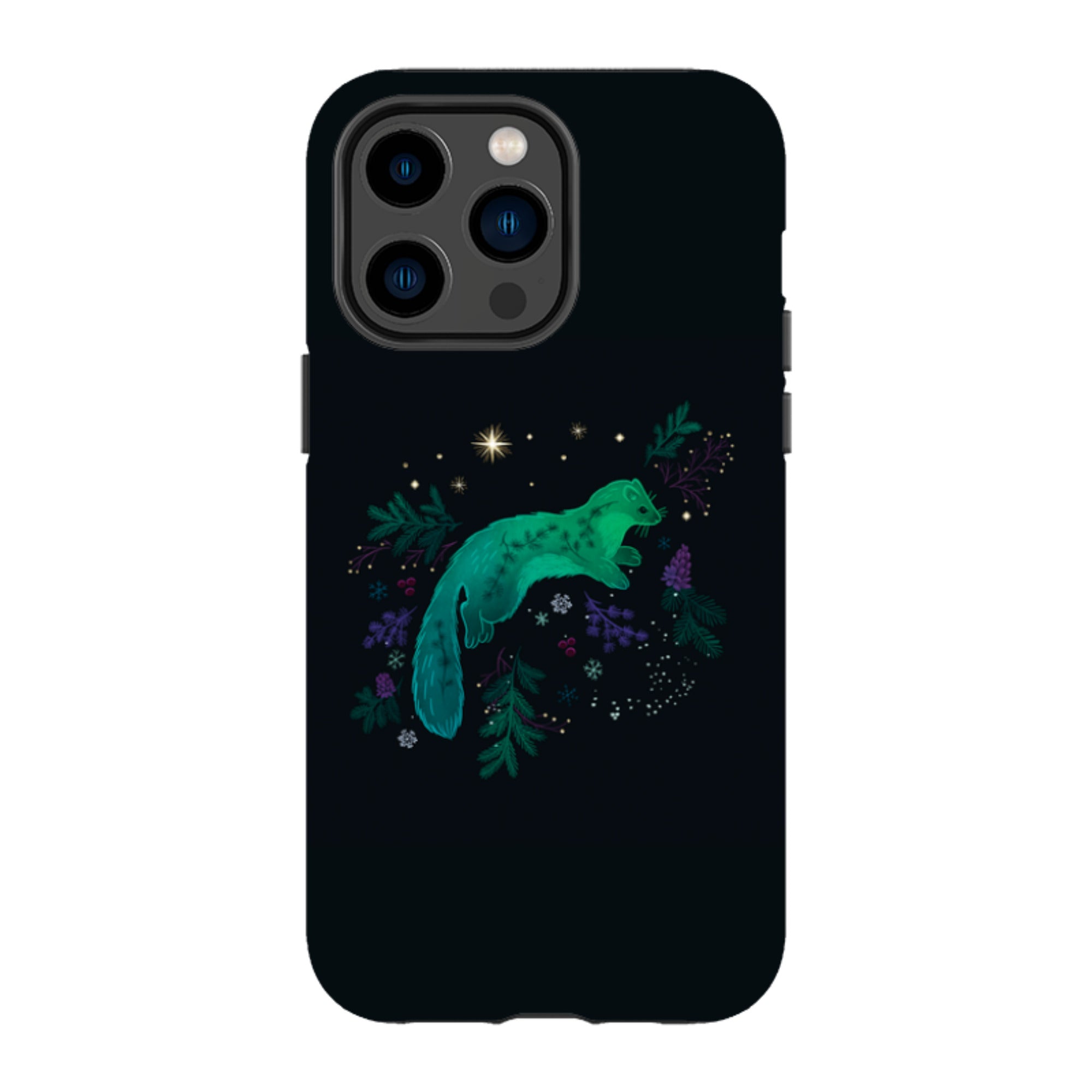 iPhone Tough Case - Pine Marten By Anna Stead