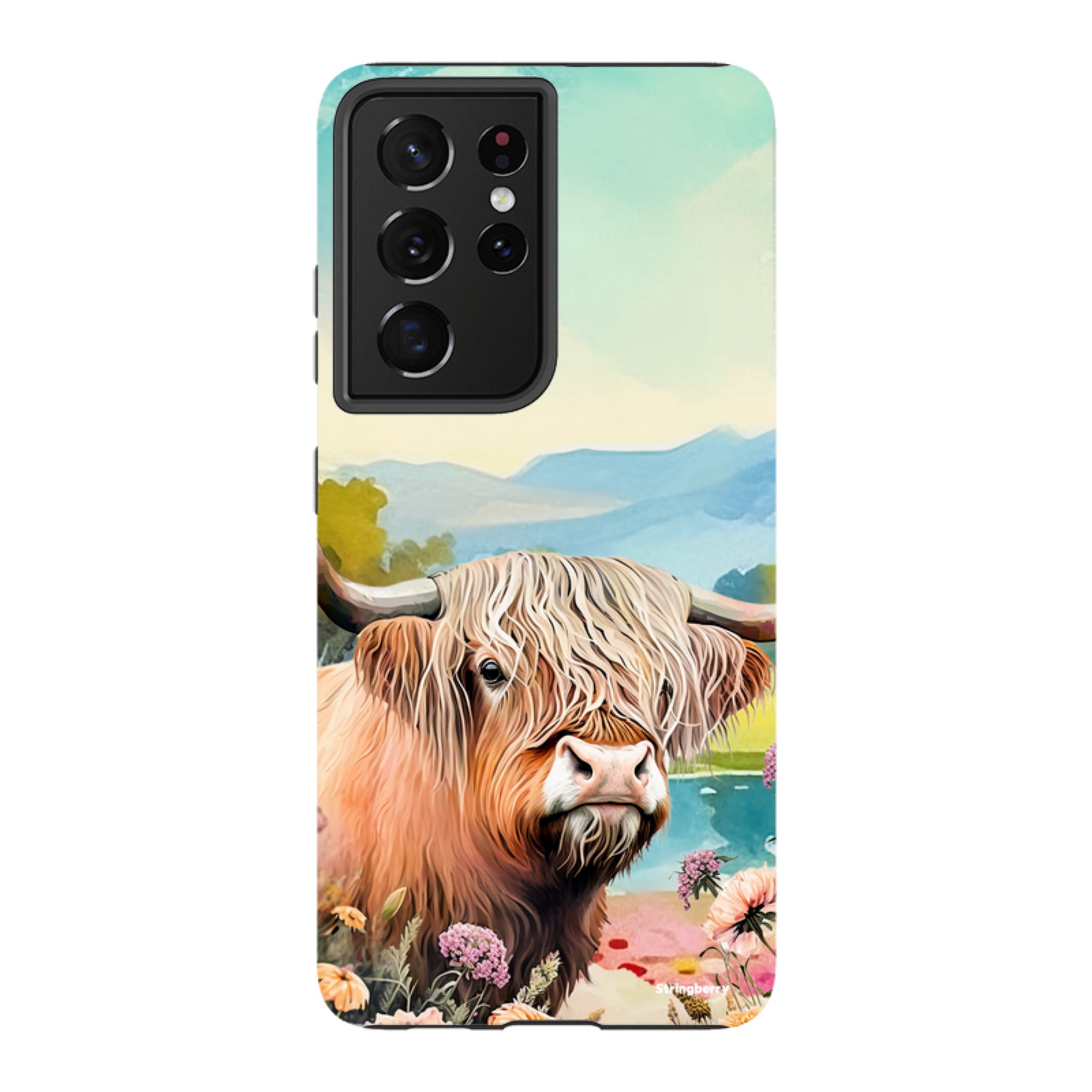 Samsung Tough Case - Highland Cow I