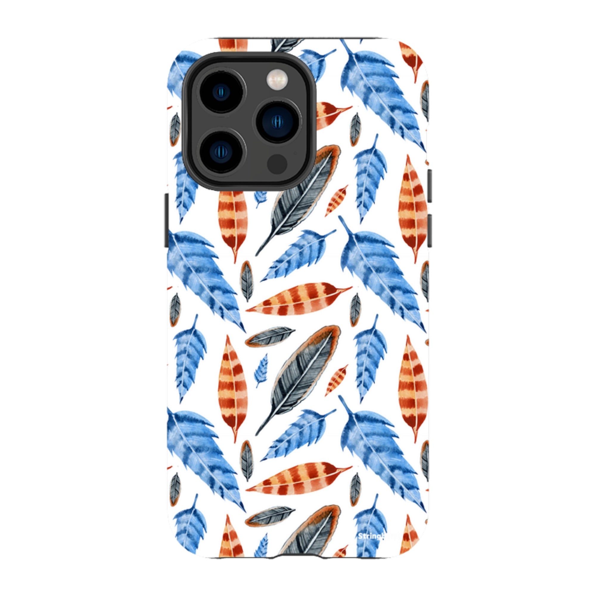 iPhone Tough Case - Multi Feathers