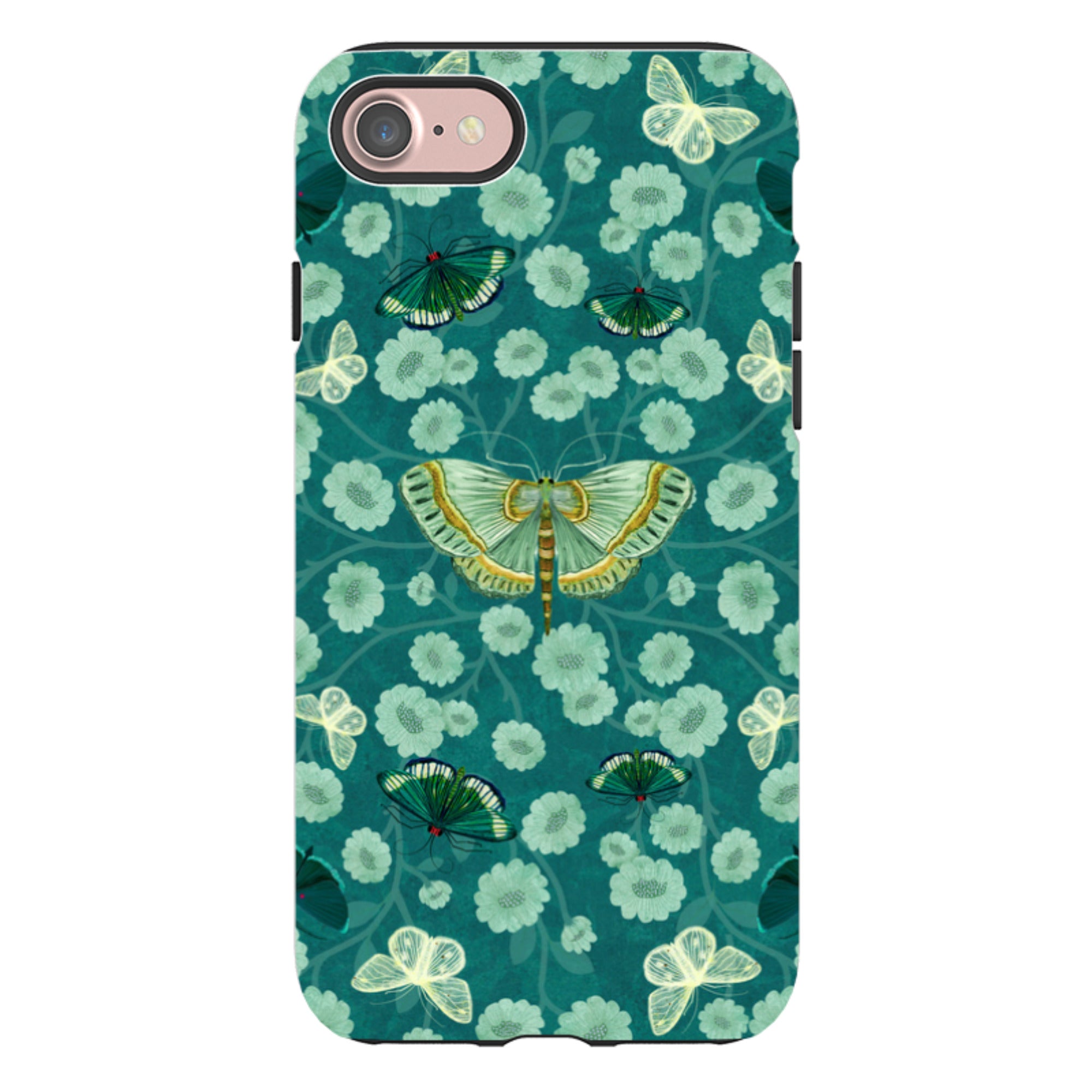 iPhone Tough Case - Medium Moth 2 By Katherine Quinn