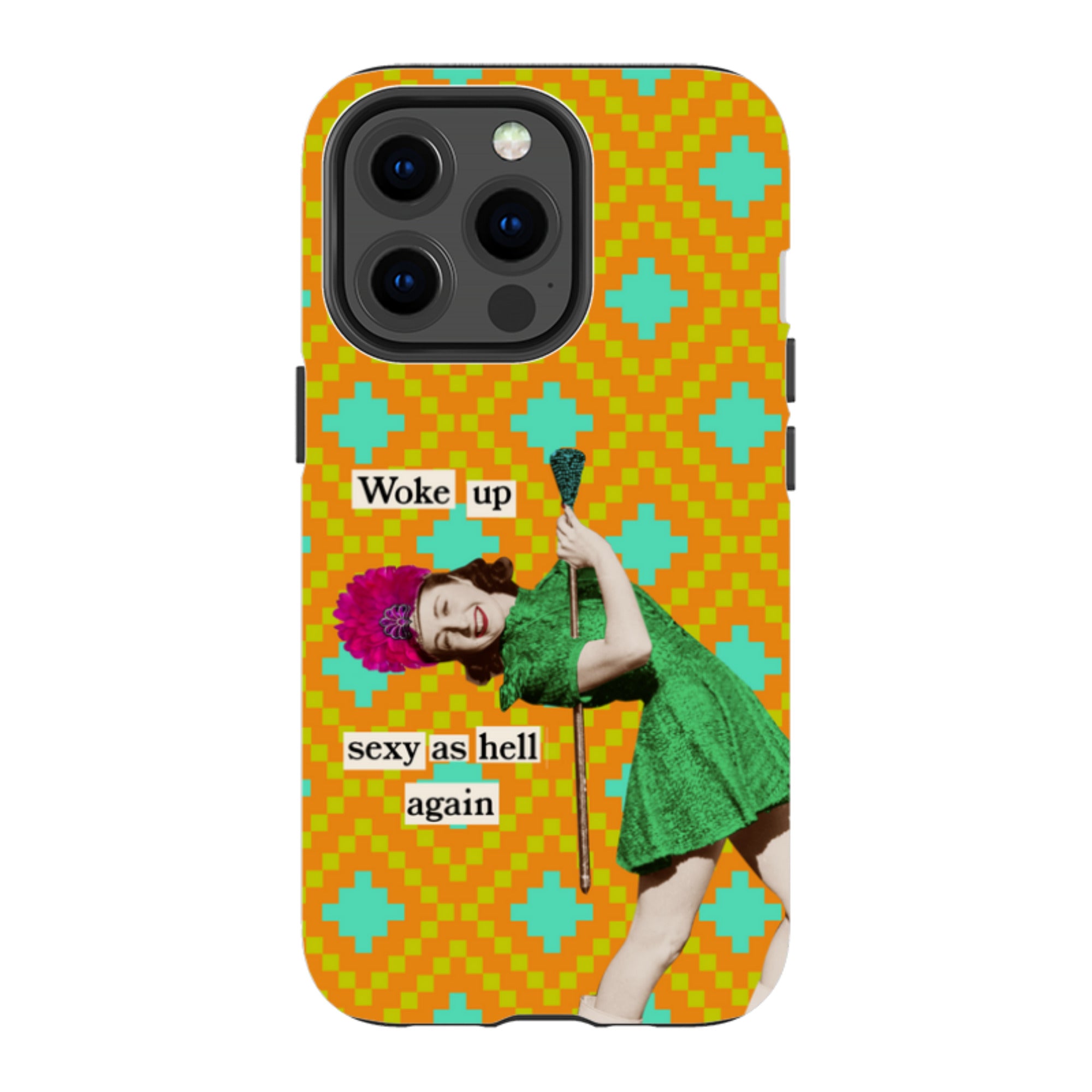 iPhone Tough Case - Woke Up By Clare Jordan