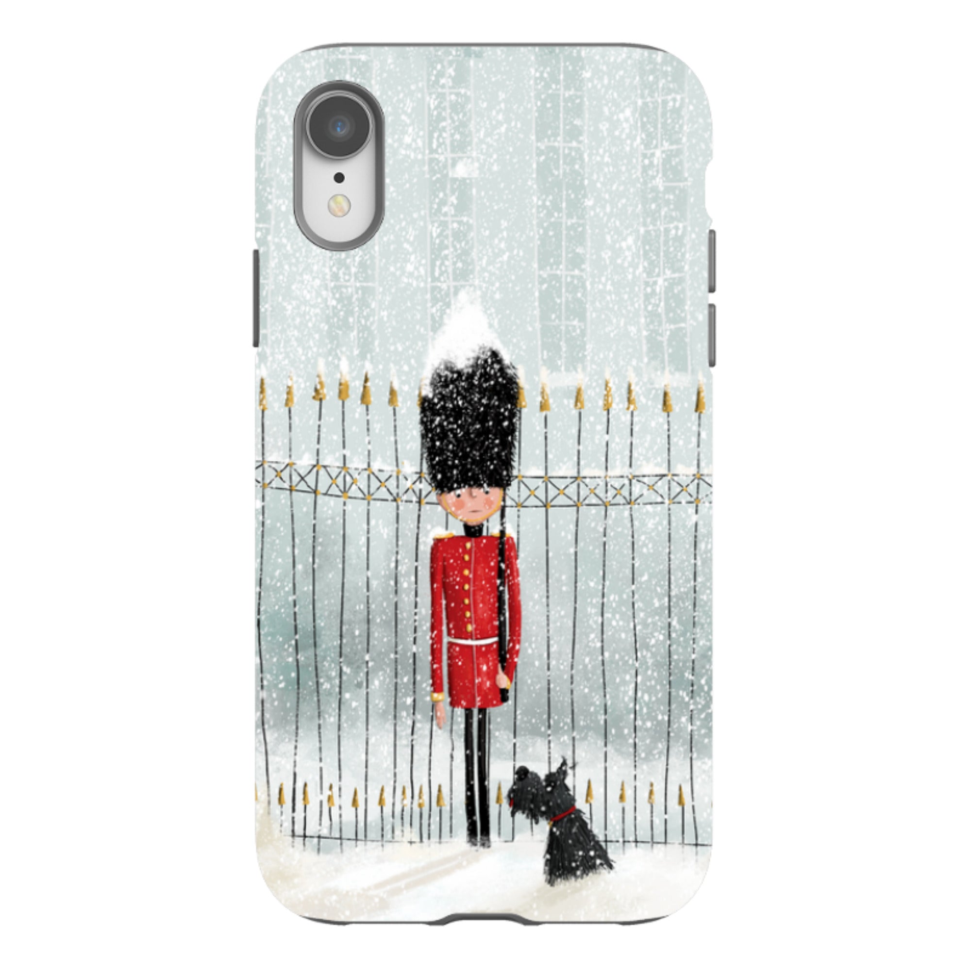 iPhone Tough Case - London In Snow By Maja Lindberg