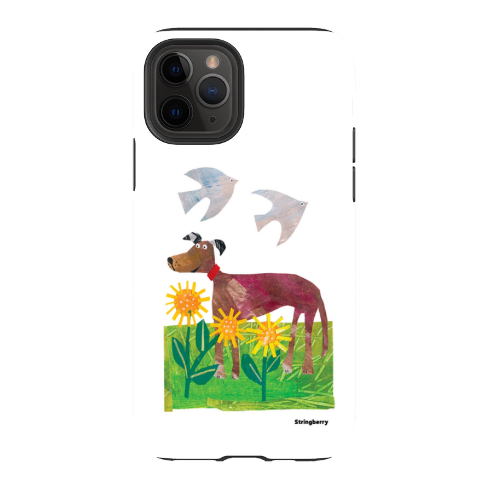 iPhone Tough Case - Days Of Dogs I By Tracey English