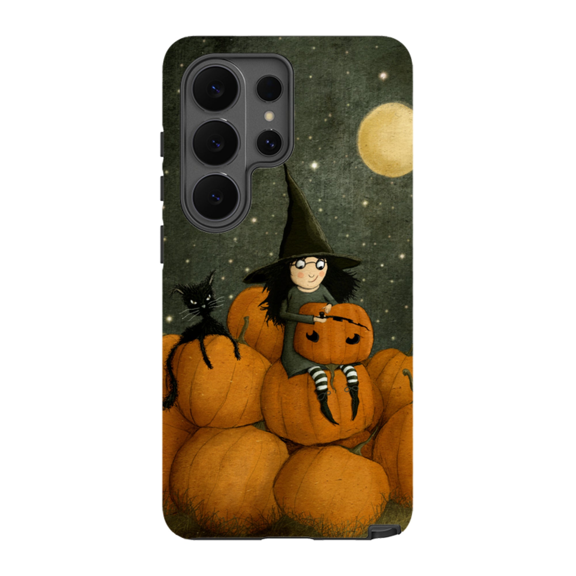 Samsung Tough Case - Pumpkin Witch By Maja Lindberg