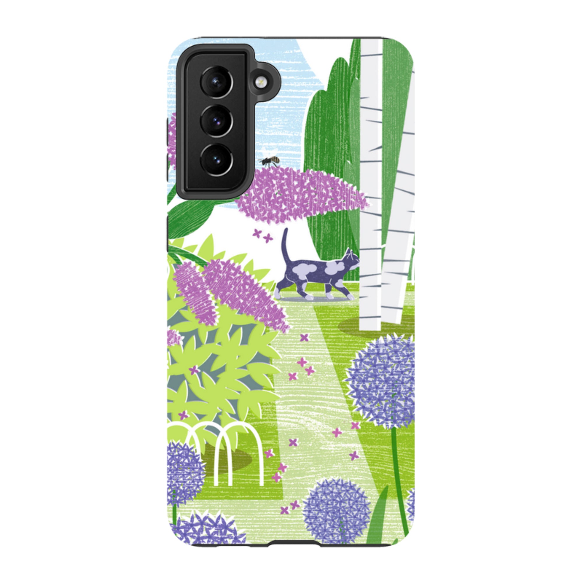Samsung Tough Case - Lilac And Alliums By Liane Payne