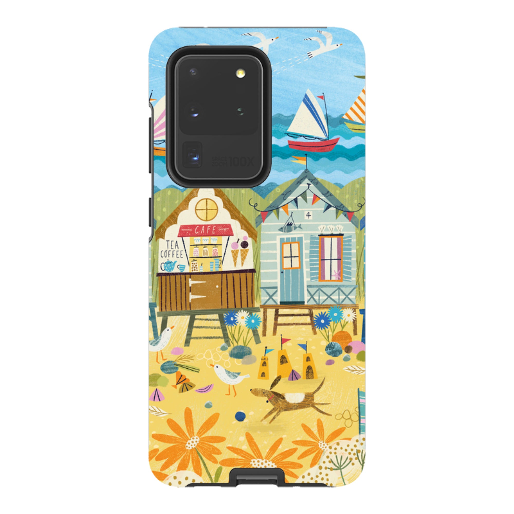 Samsung Tough  Case - Beachy Days 2 By Ali Brookes
