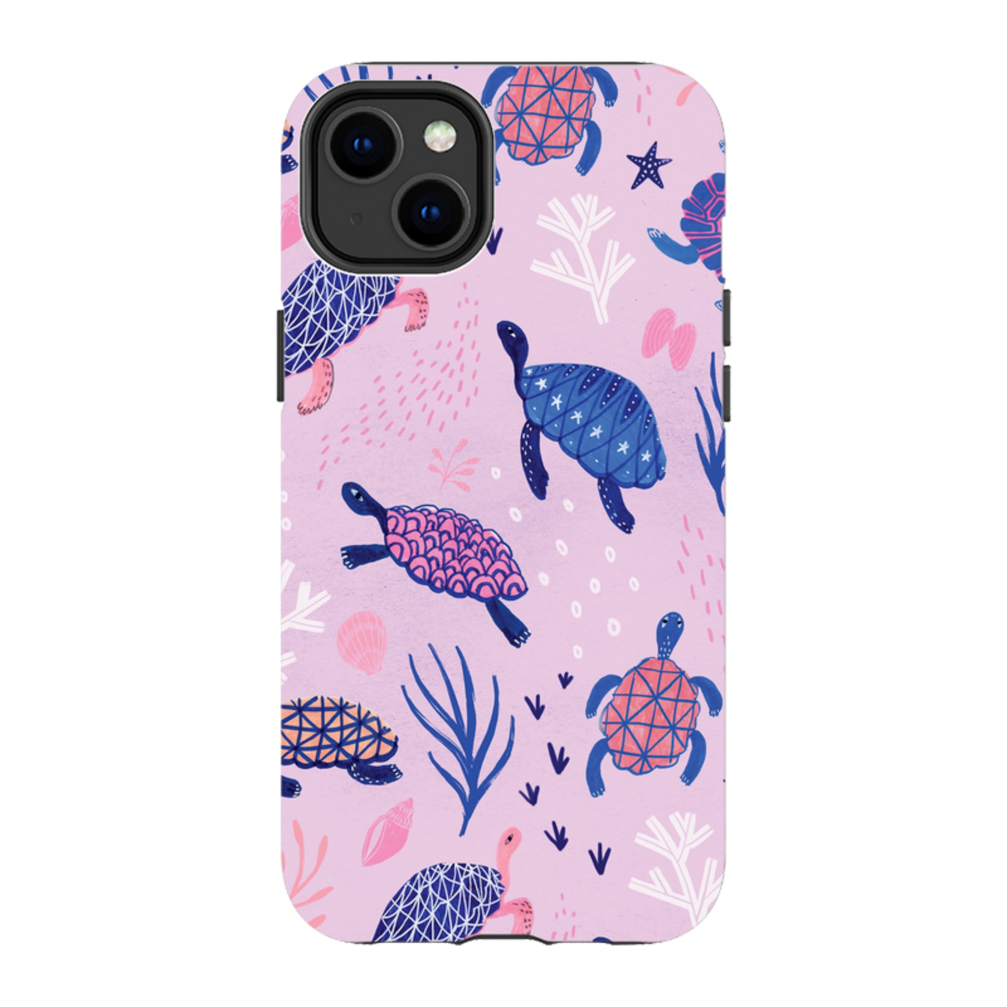 iPhone Tough Case - Turtles By Lee Foster Wilson