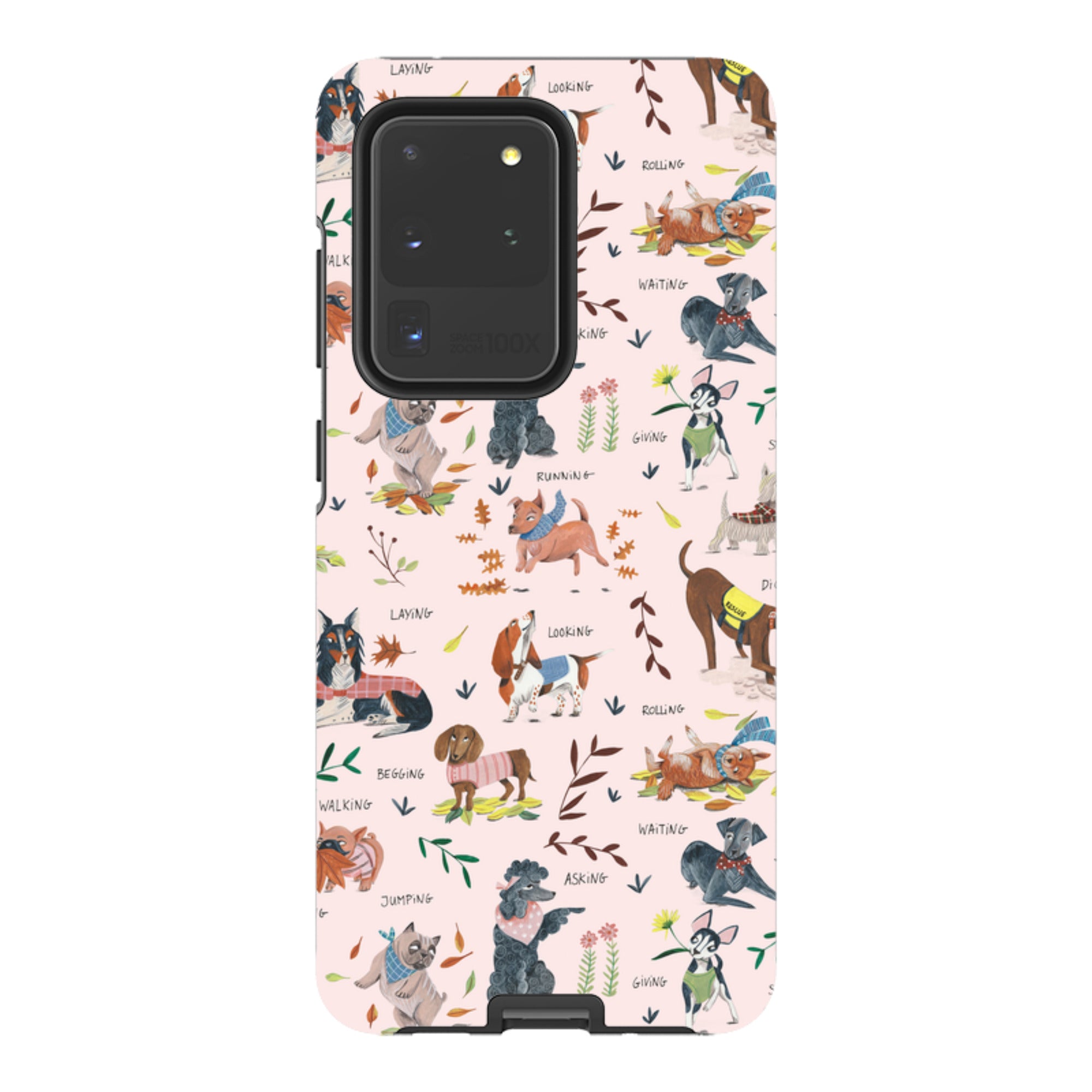 Samsung Tough Case - Dog Pattern By Caroline Bonne Muller