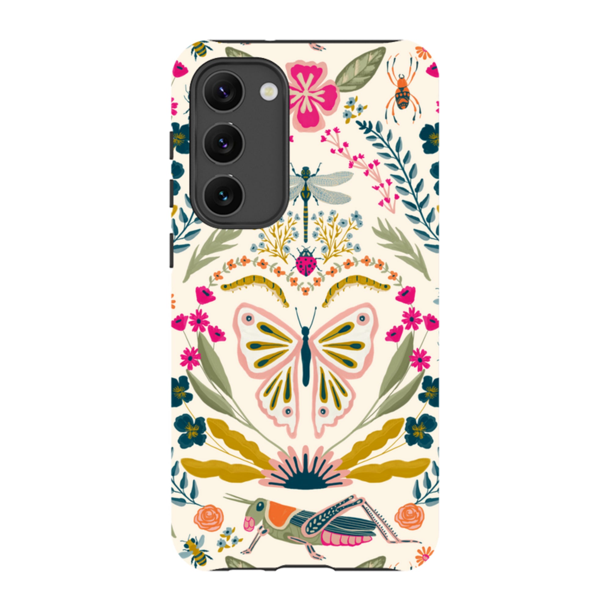 Samsung Tough Case - Butterfly Floral By Abby Jacobs