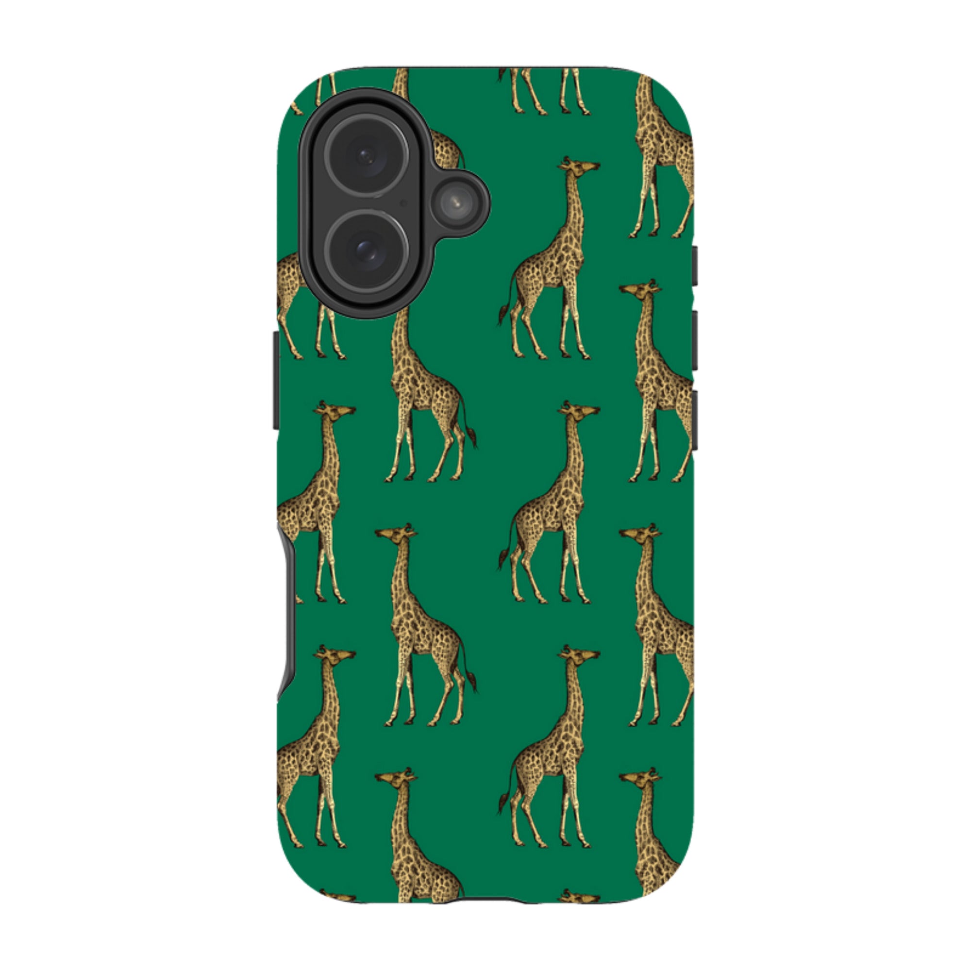 iPhone Tough Case - Green Giraffe
