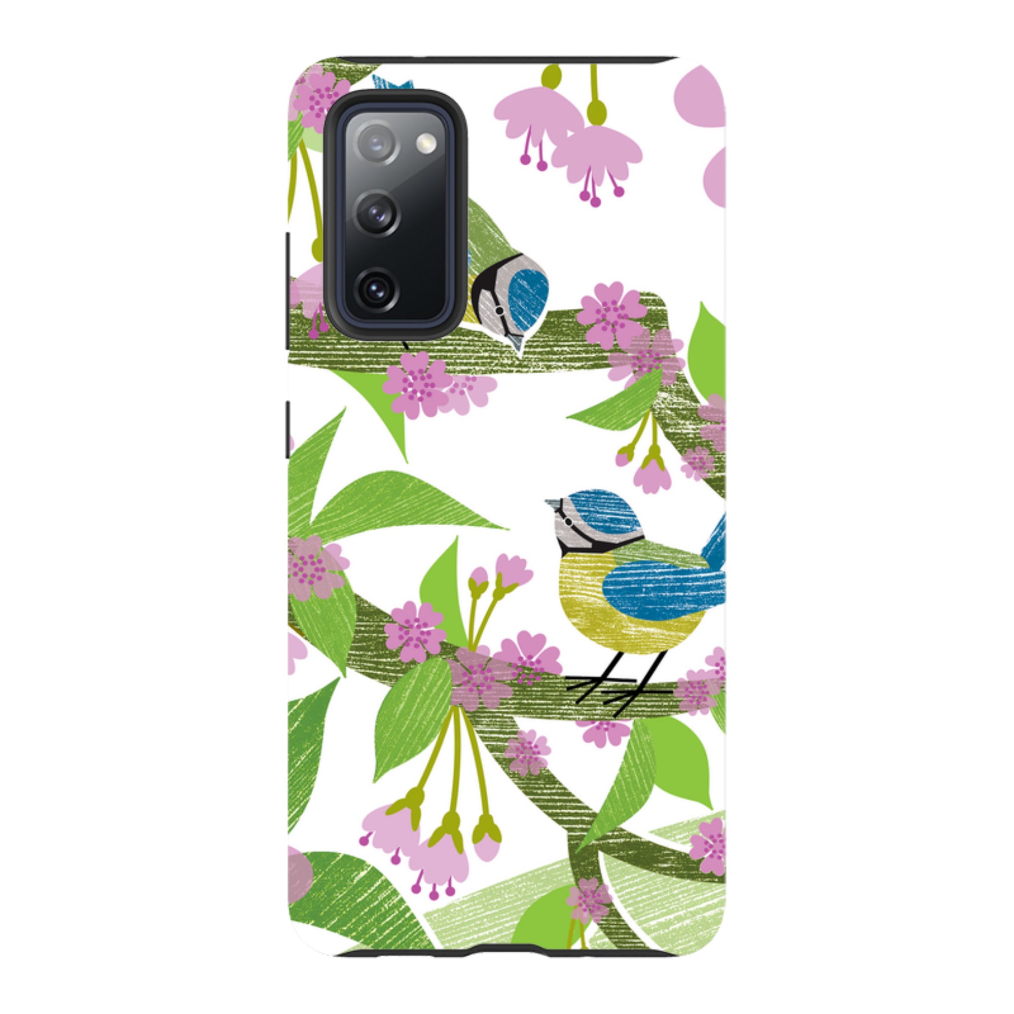 Samsung Tough Case - Blue Tits and Blossom By Liane Payne