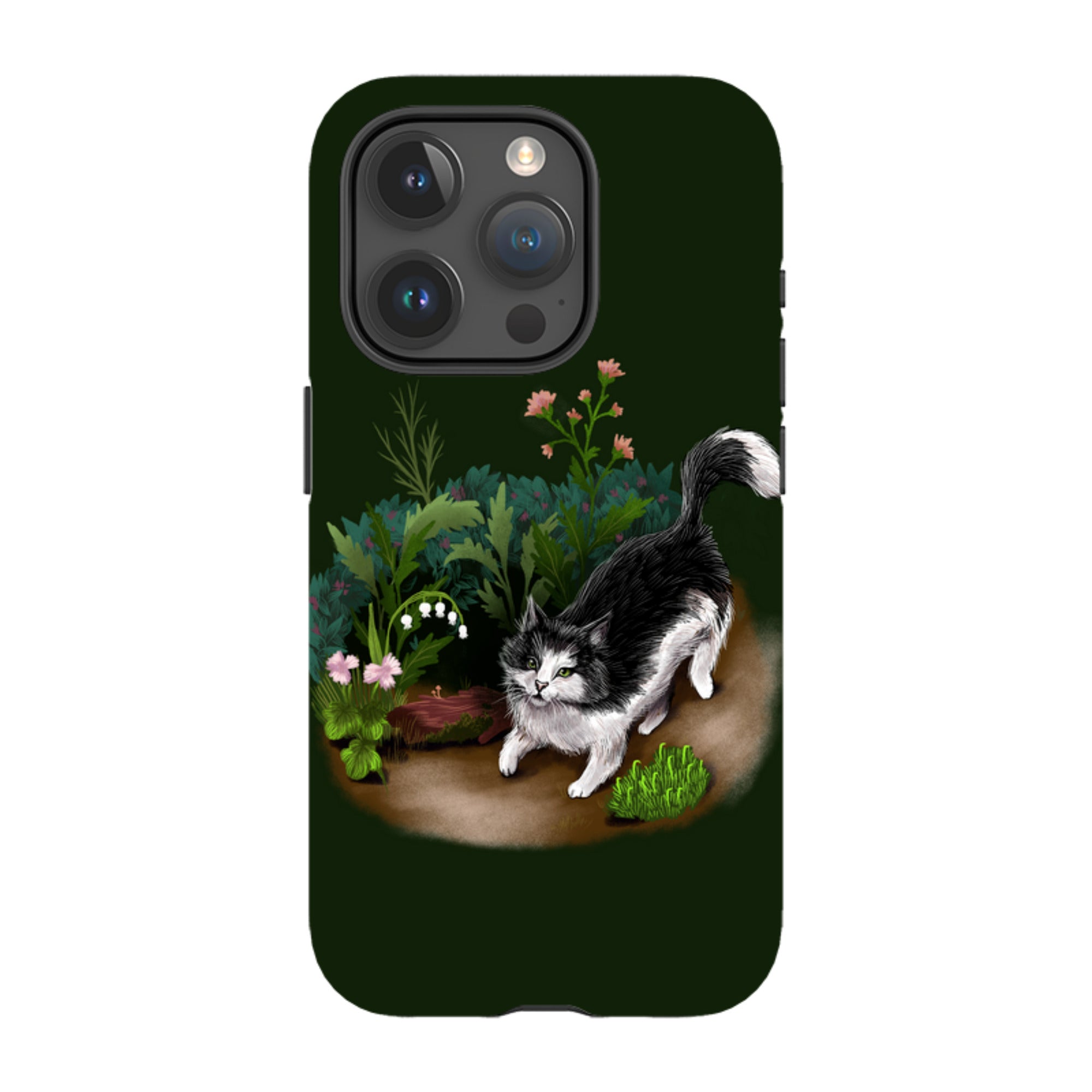 iPhone MagSafe Tough Case -  Munchkin Cat By Anna Stead