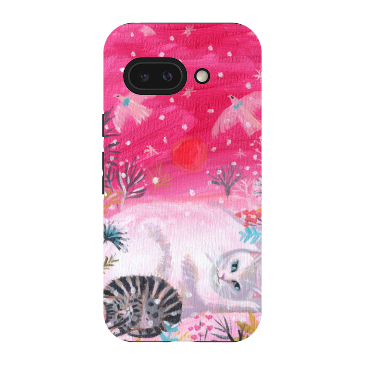 Google Tough Case - Christmas Cats By Mary Stubberfield