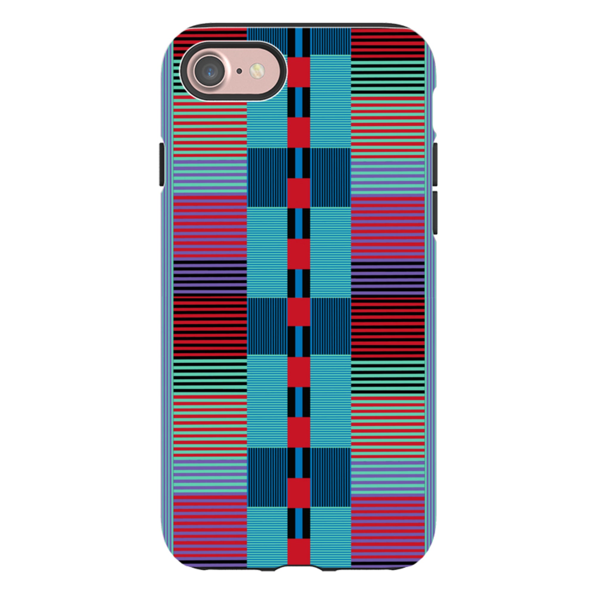 iPhone Tough Case - Indian Stripe By Cressida Bell